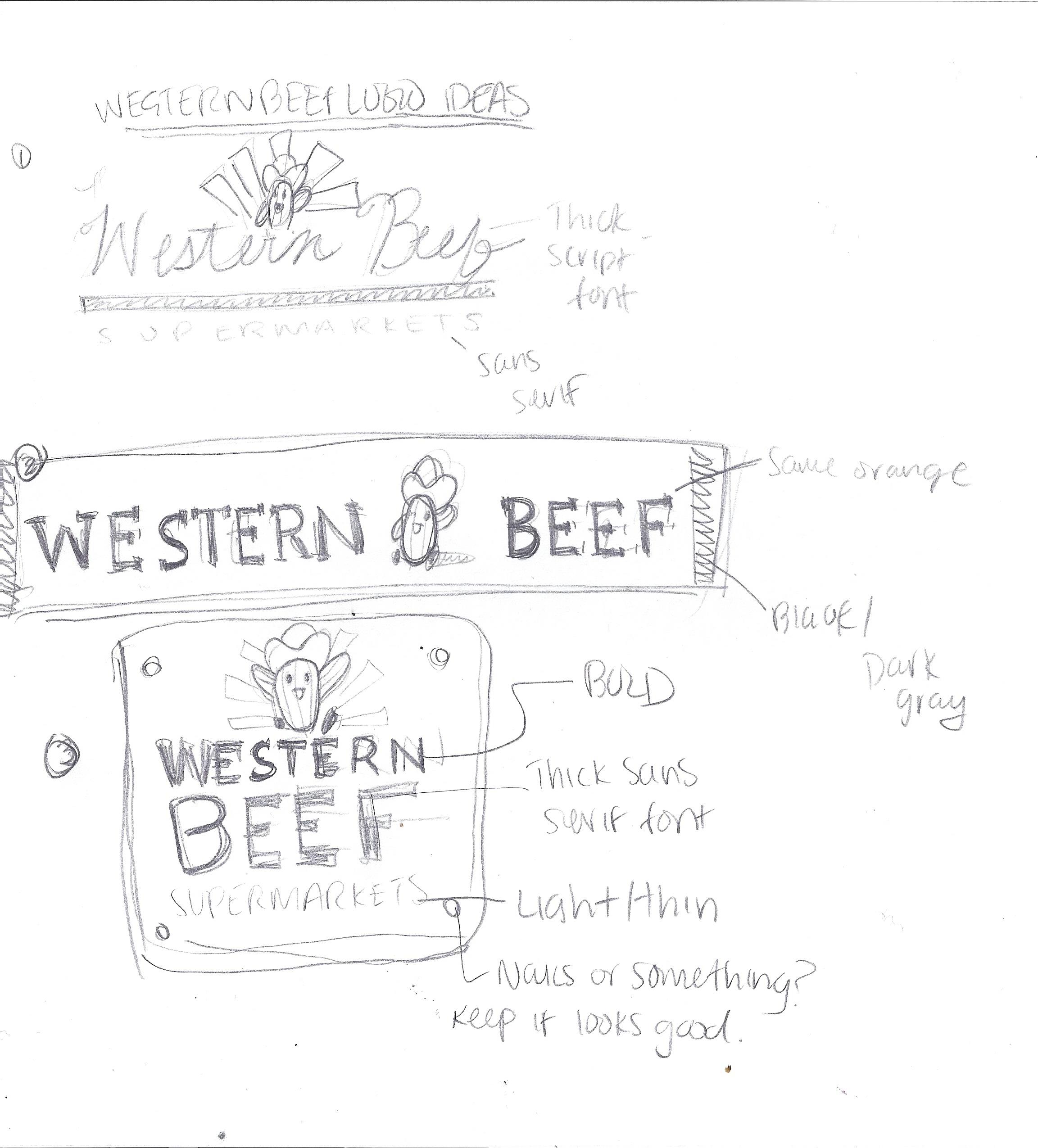 Western Beef Logo Redesign - image 1 - student project