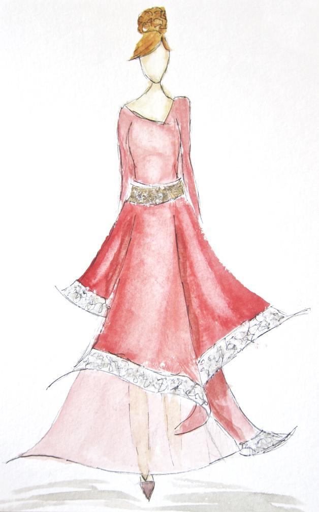 EMBELLISHED WATERCOLORS -- updated -- romanticism turned modern - image 8 - student project