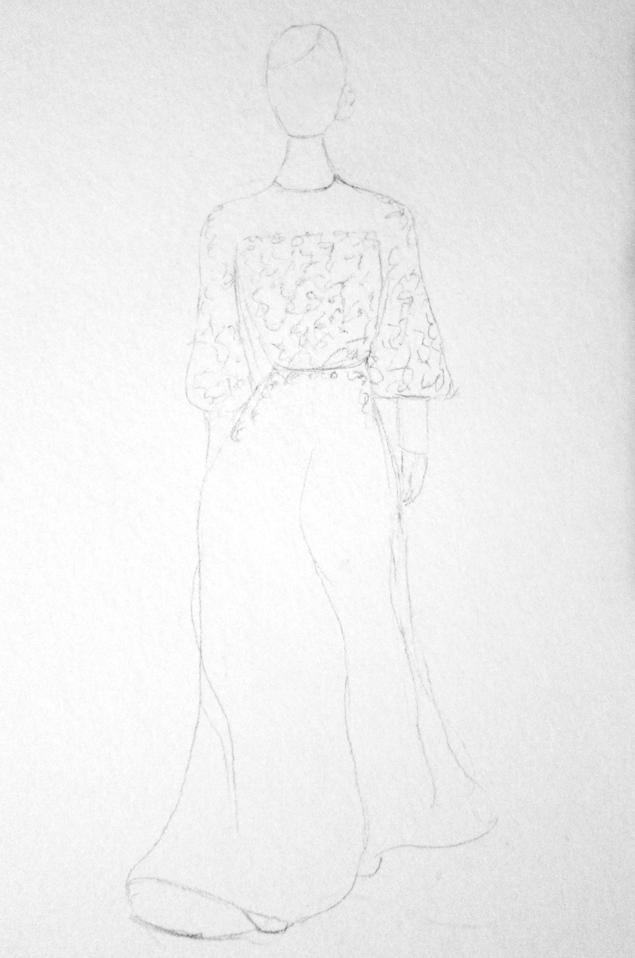 EMBELLISHED WATERCOLORS -- updated -- romanticism turned modern - image 10 - student project