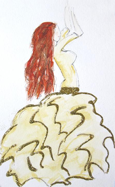 EMBELLISHED WATERCOLORS -- updated -- romanticism turned modern - image 9 - student project