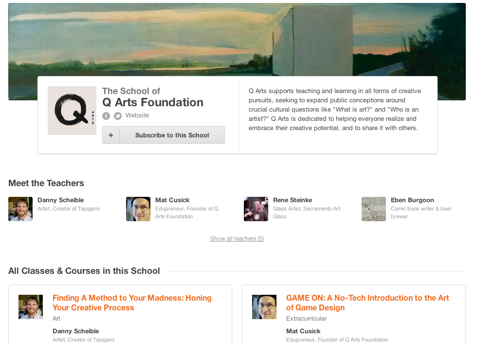 Q Arts Foundation Press Kit - image 2 - student project