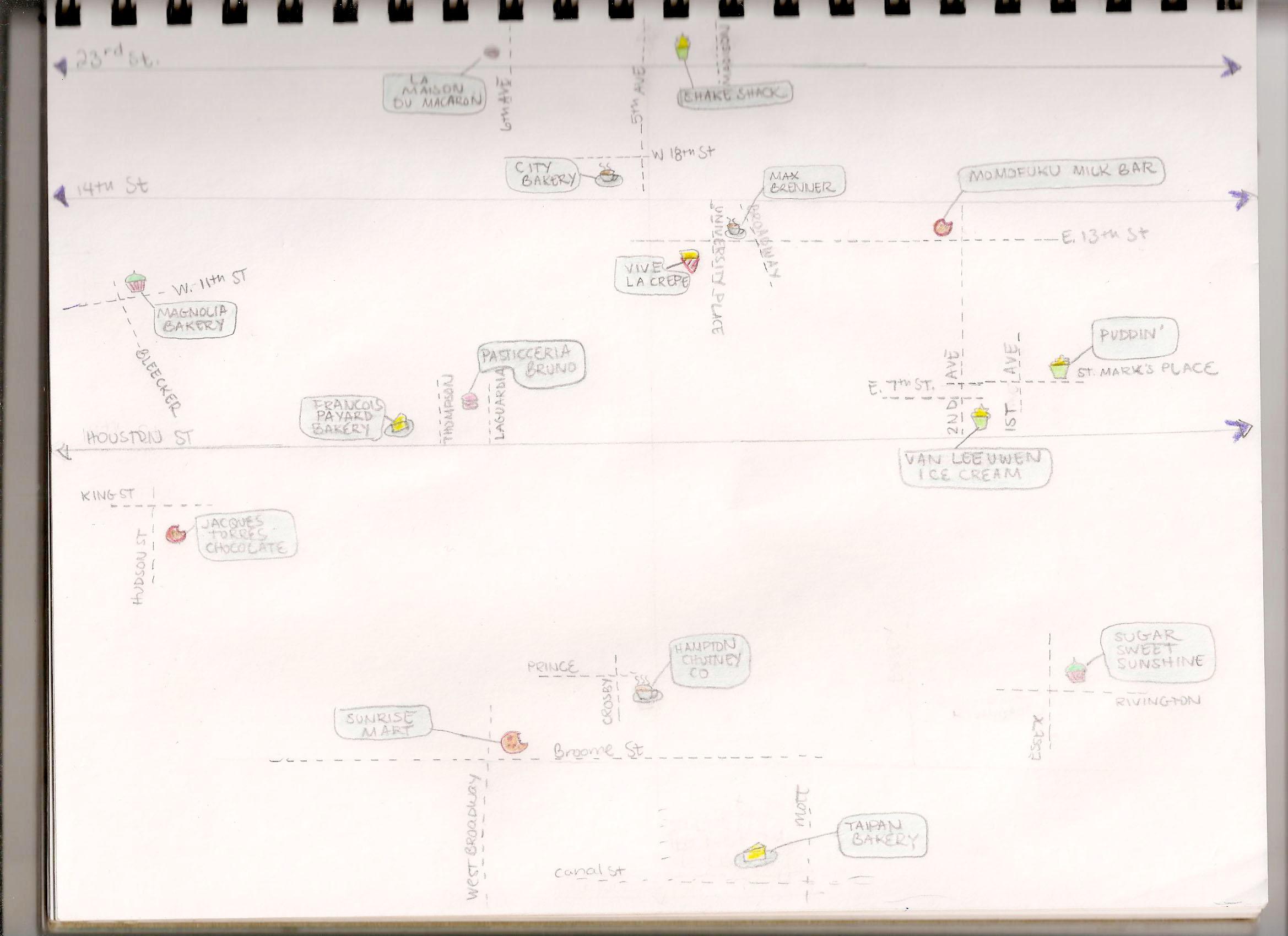 Sweet Tooth City : My Snack Guide to Downtown New York City - image 1 - student project