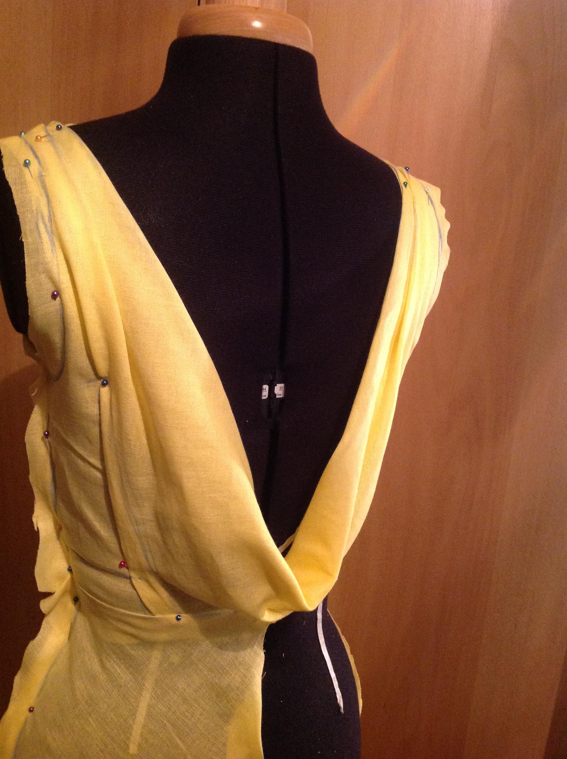My first draped dress  - image 9 - student project