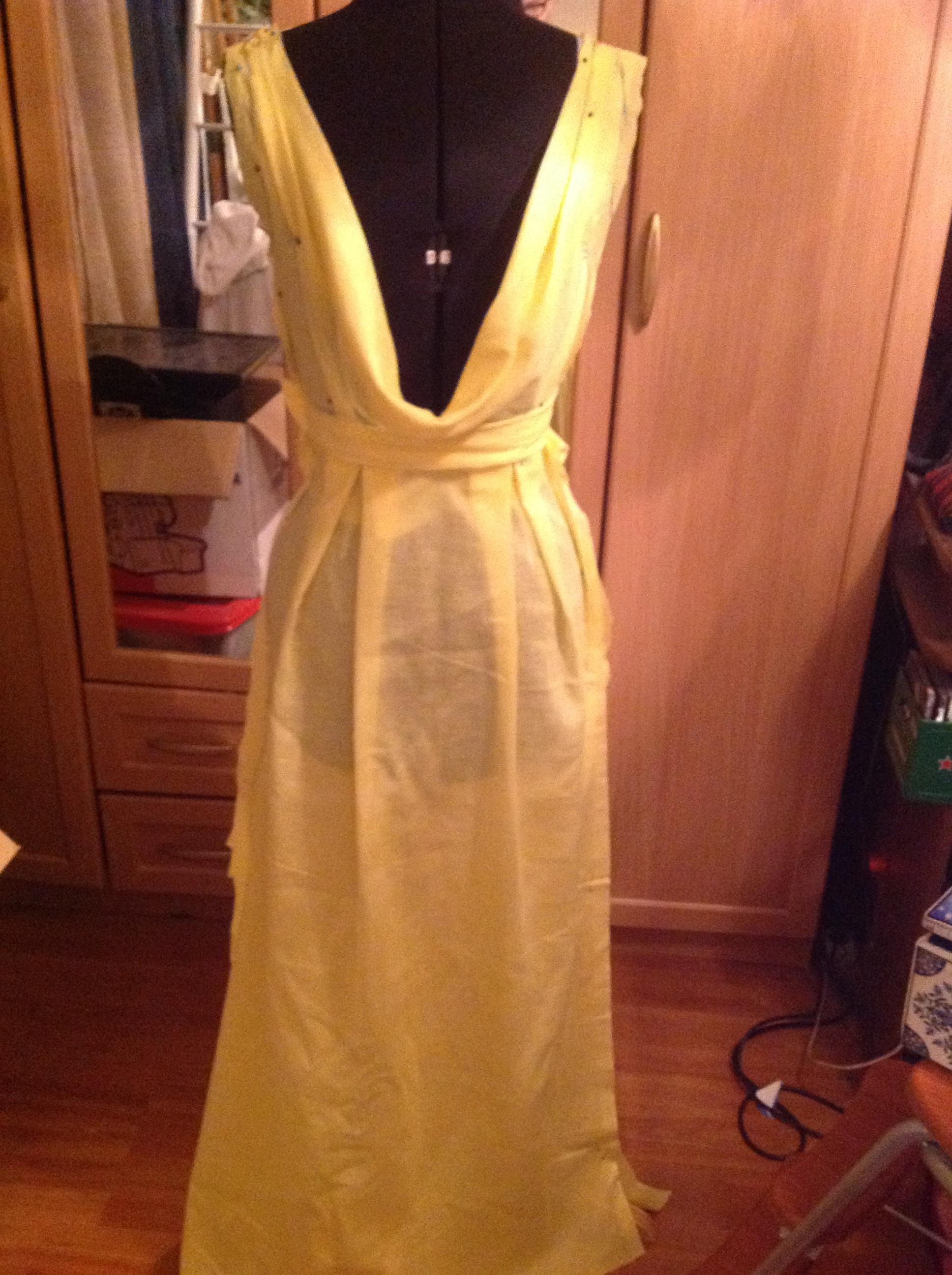 My first draped dress  - image 13 - student project