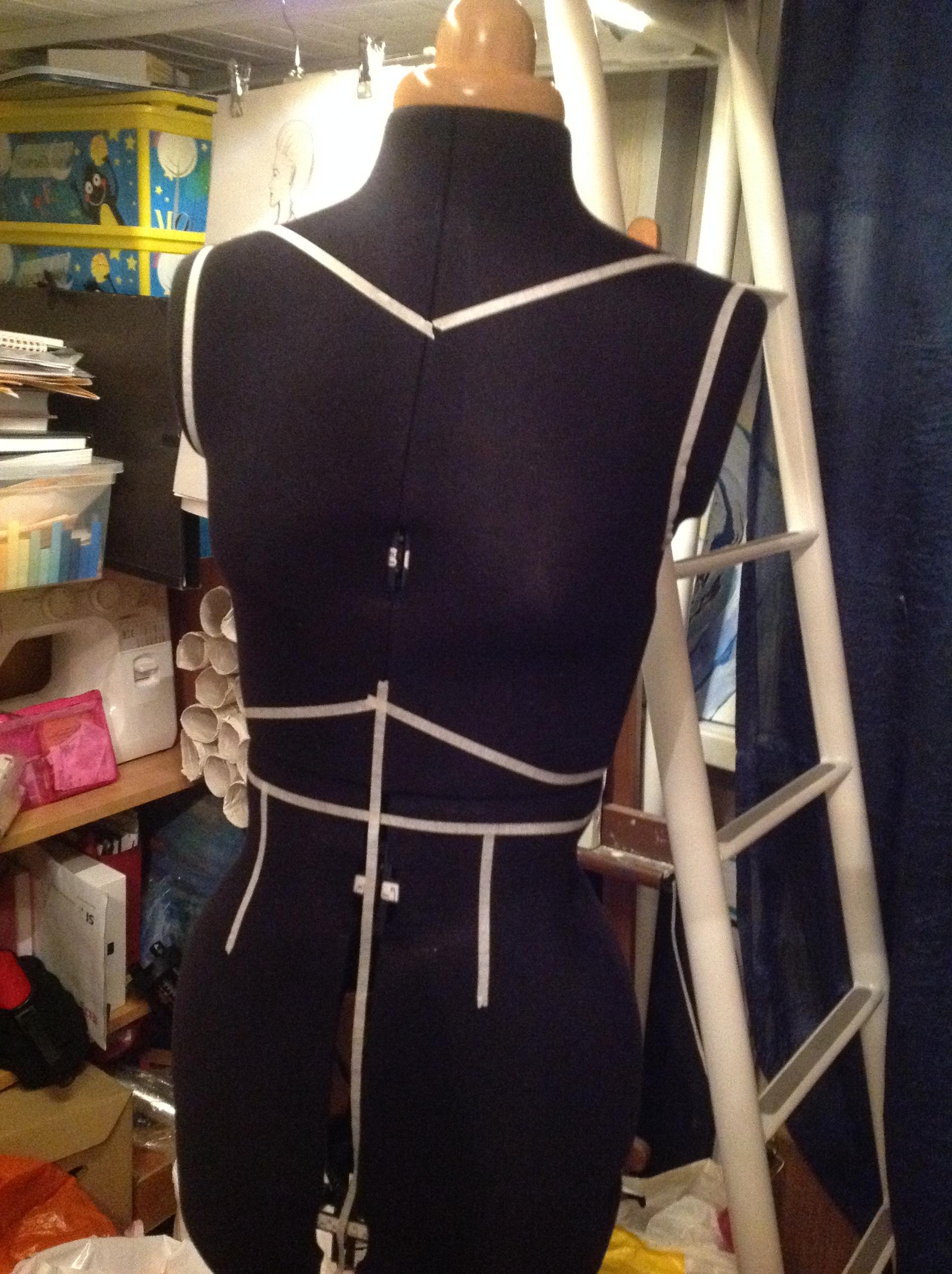 My first draped dress  - image 5 - student project