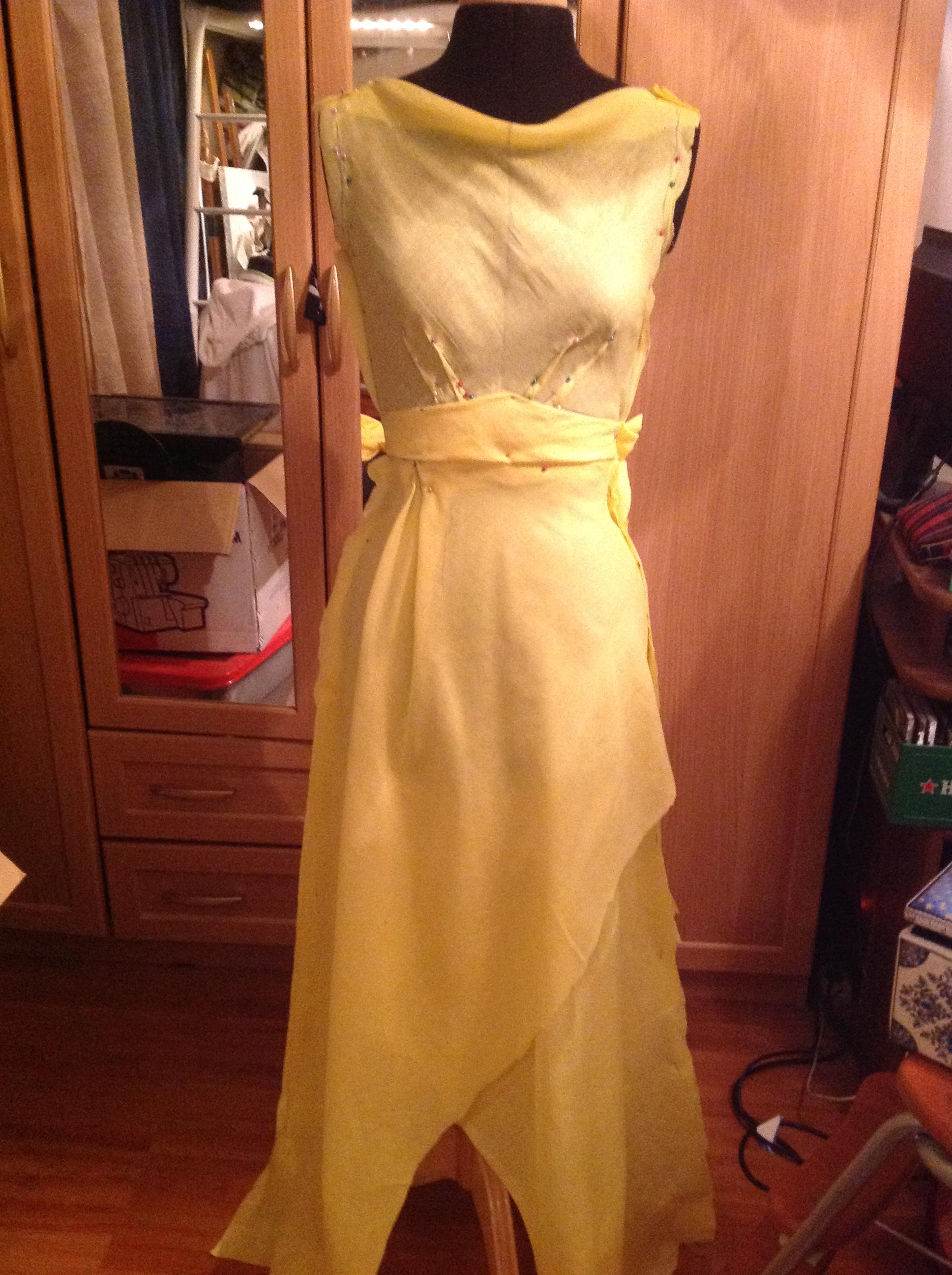 My first draped dress  - image 12 - student project
