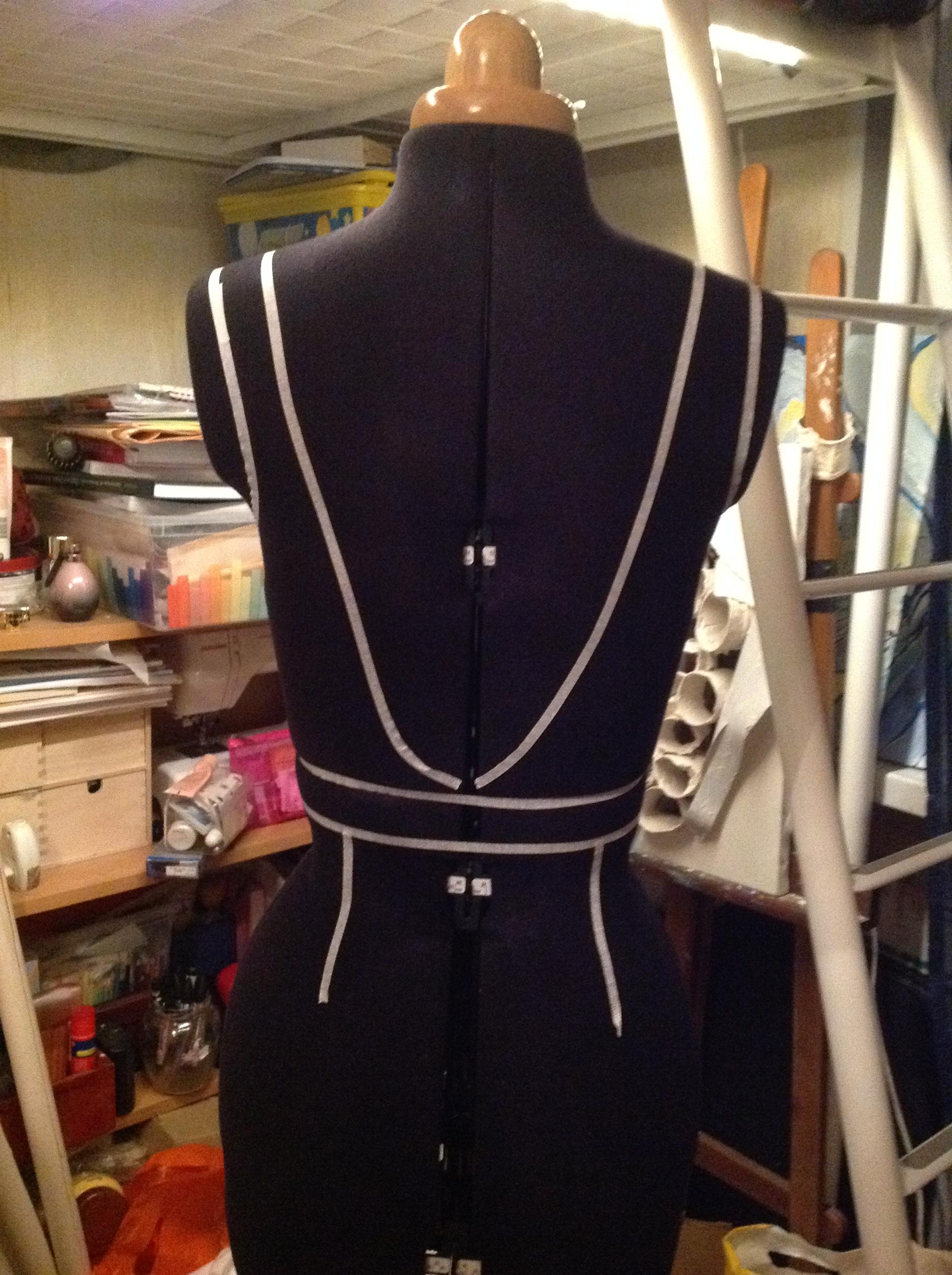 My first draped dress  - image 6 - student project