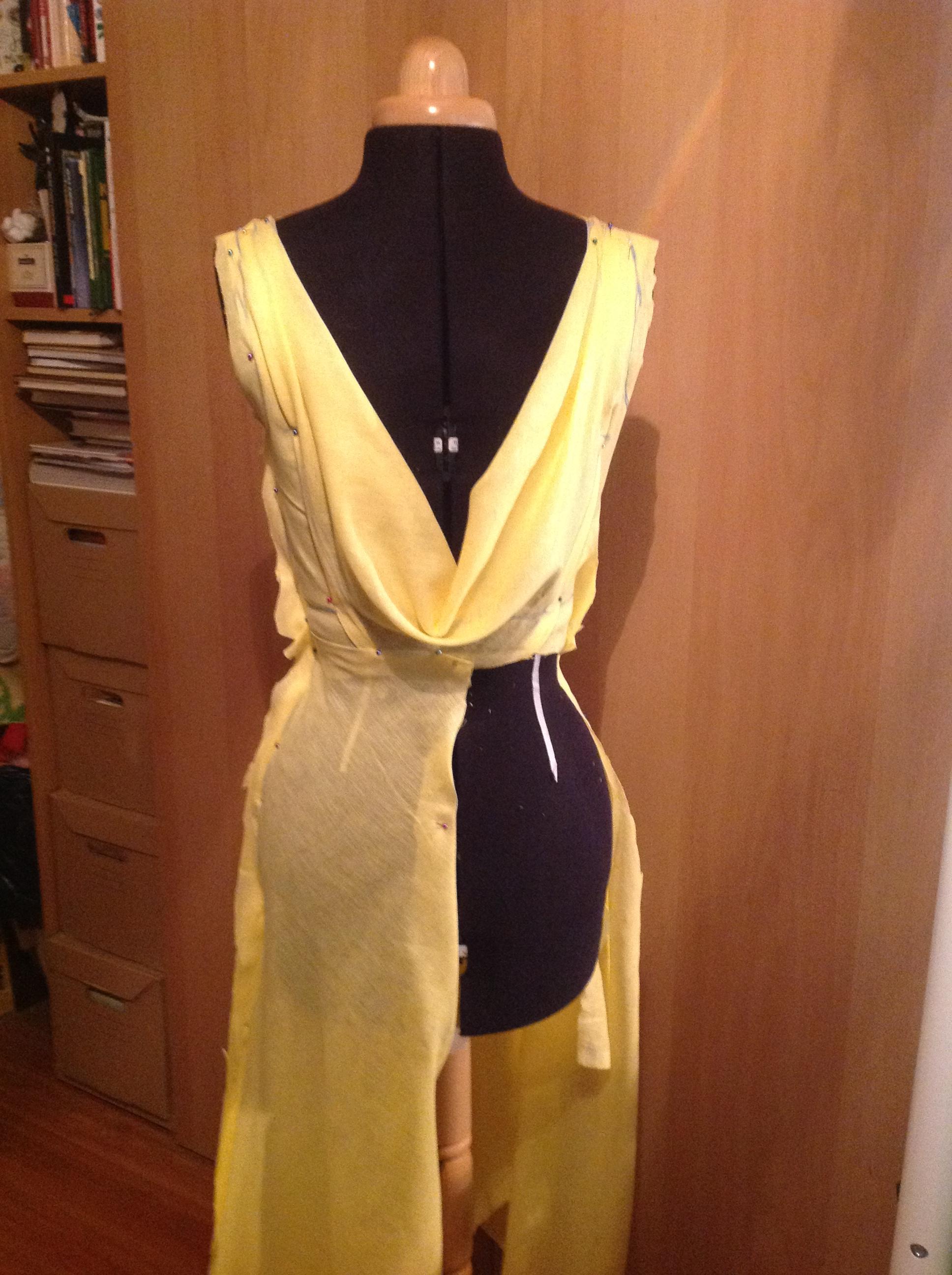 My first draped dress  - image 10 - student project