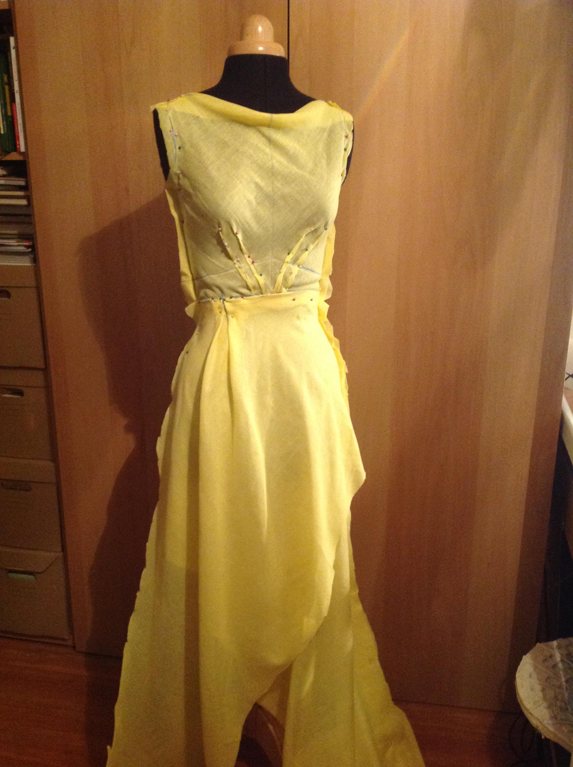 My first draped dress  - image 8 - student project