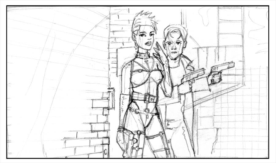 Gail and Dwight - Sin City - image 5 - student project