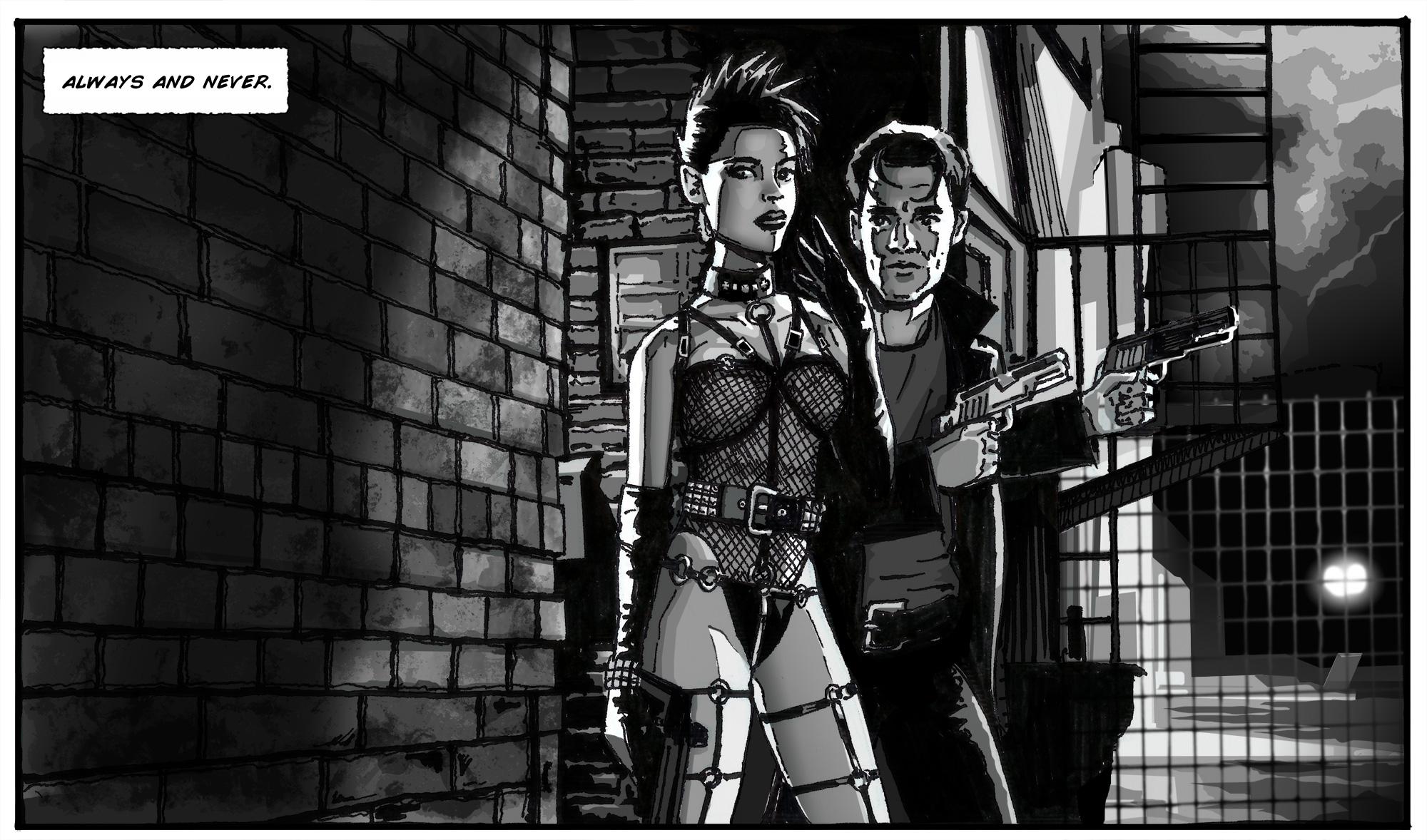 Gail and Dwight - Sin City - image 10 - student project