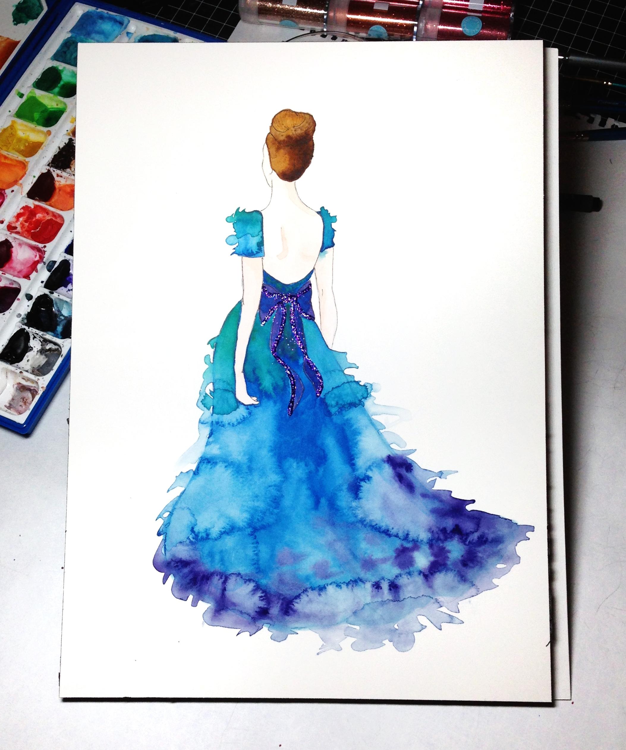 Updated: Embellished Ballerina Beauty - image 4 - student project