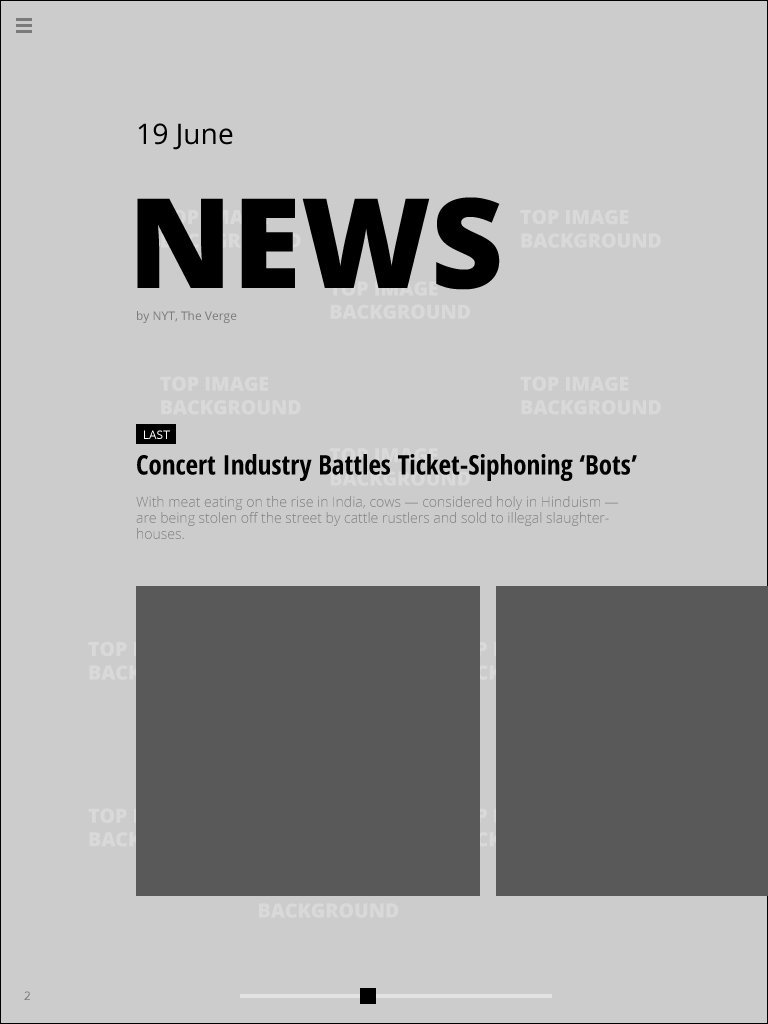 RSS reader "Fresh Magazine" - image 3 - student project