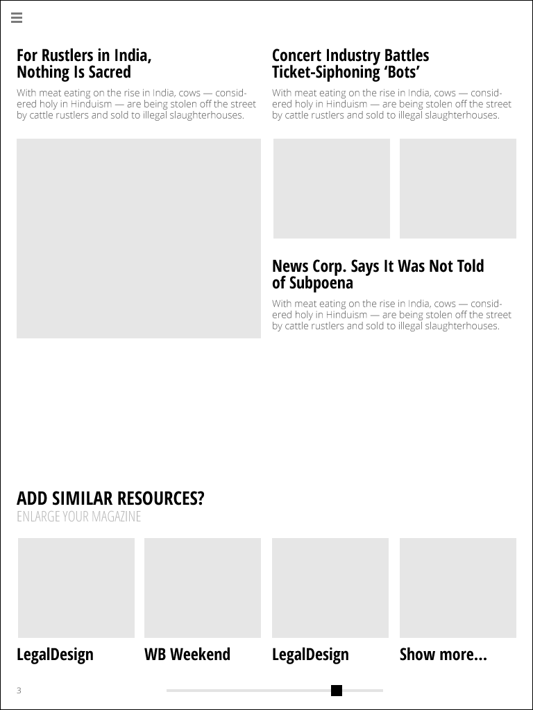RSS reader "Fresh Magazine" - image 6 - student project