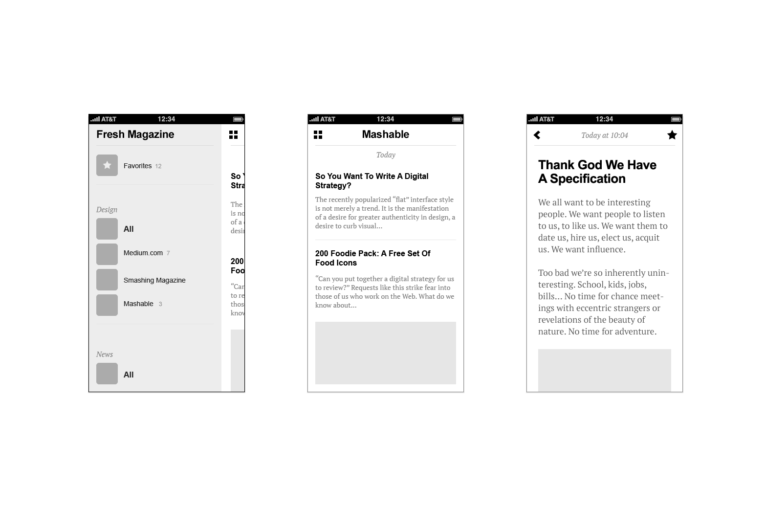 RSS reader "Fresh Magazine" - image 17 - student project