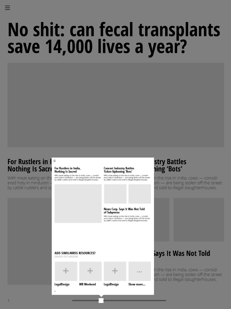 RSS reader "Fresh Magazine" - image 9 - student project