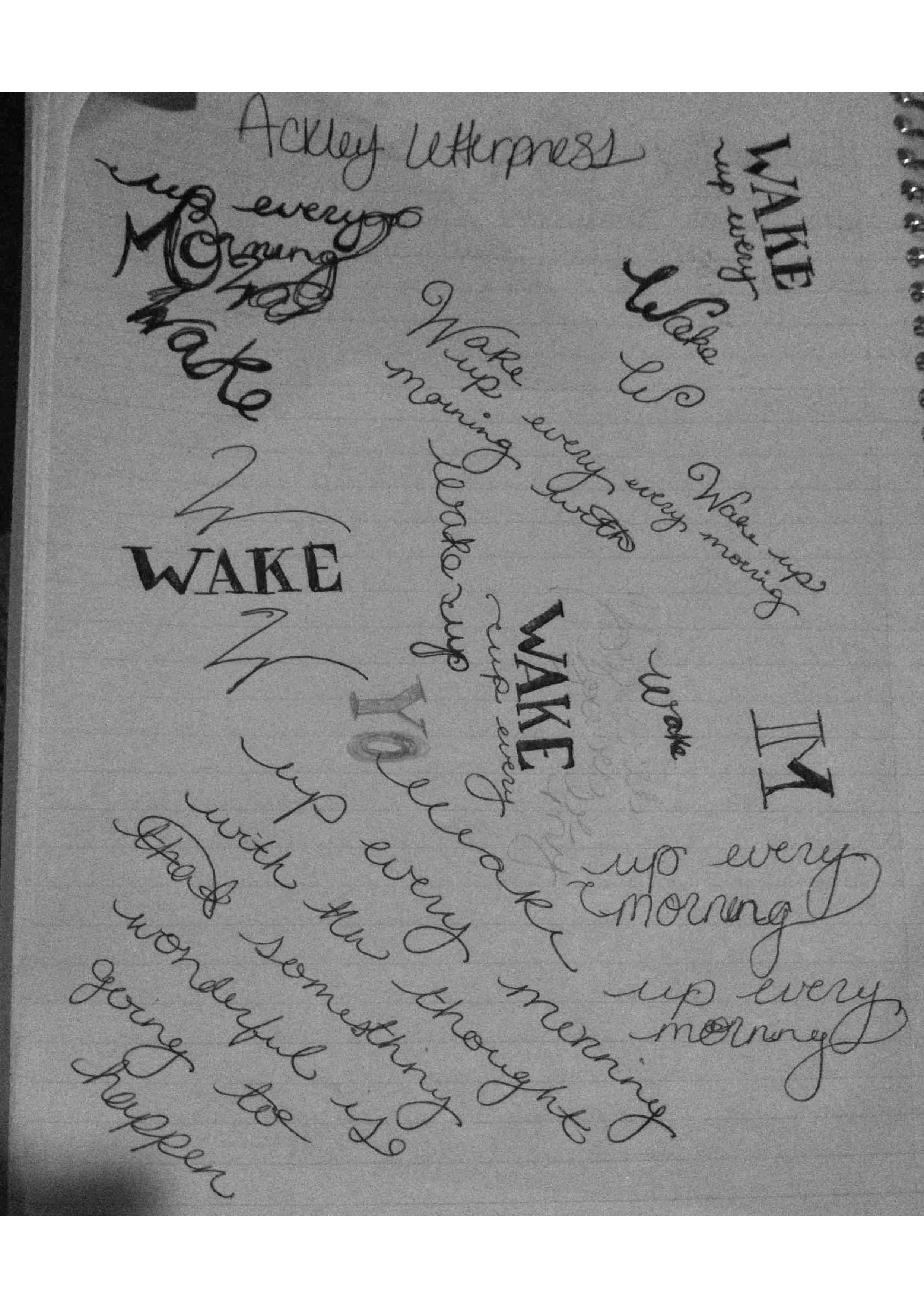 Ever-changing Saying - image 2 - student project