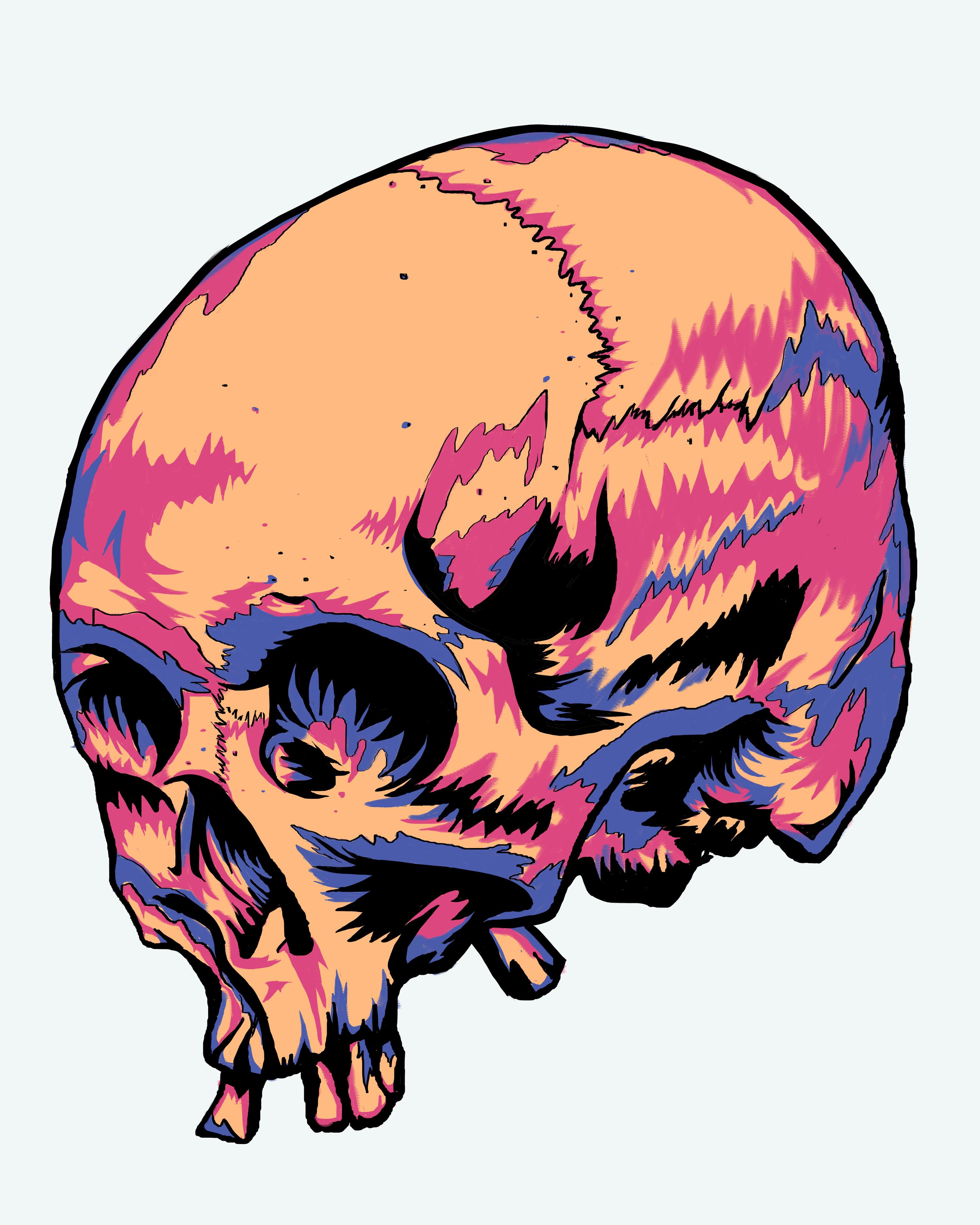 Skullchedelic - image 2 - student project