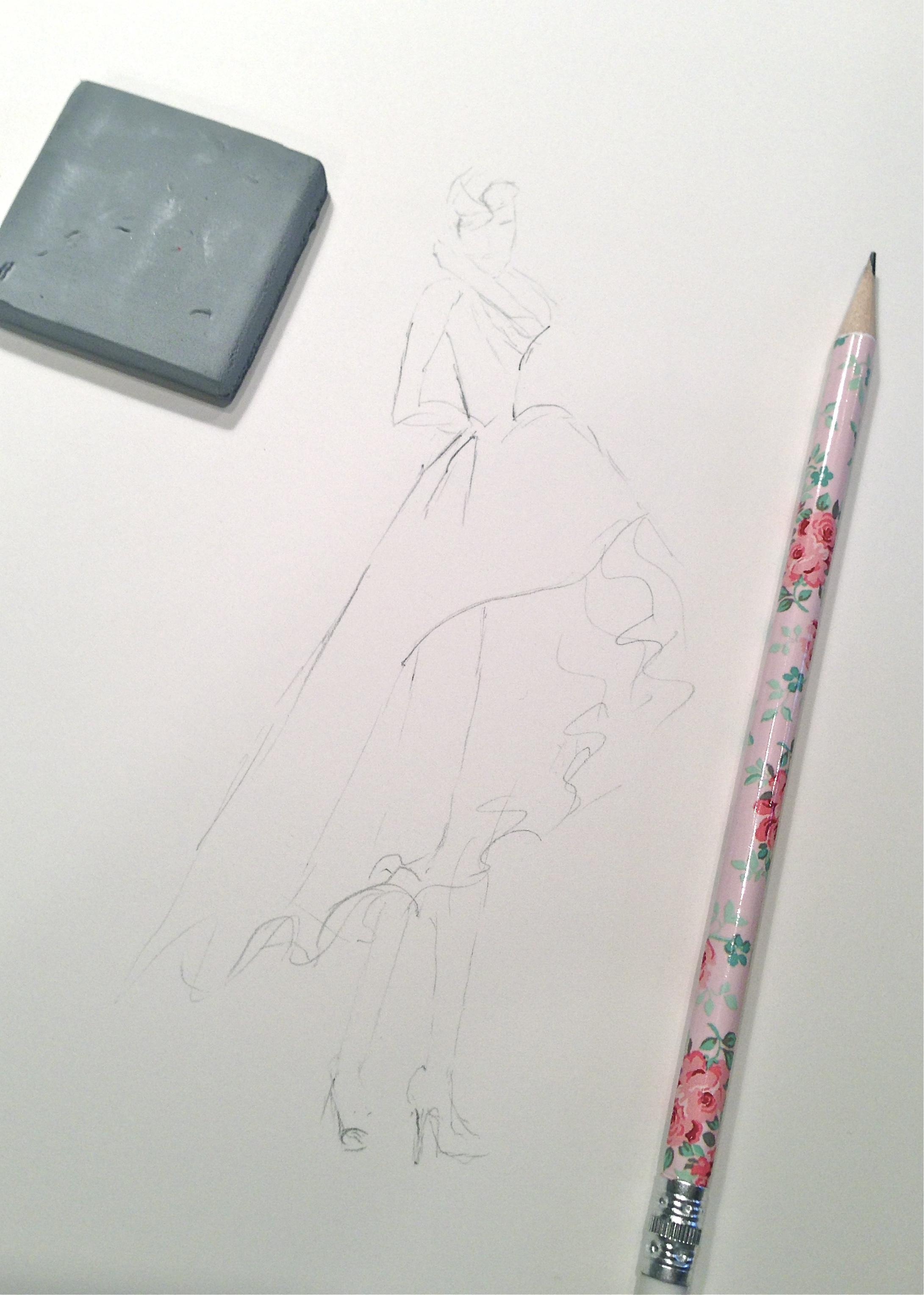 UPDATED WATERCOLOR - Inspiration Antoinette - image 10 - student project