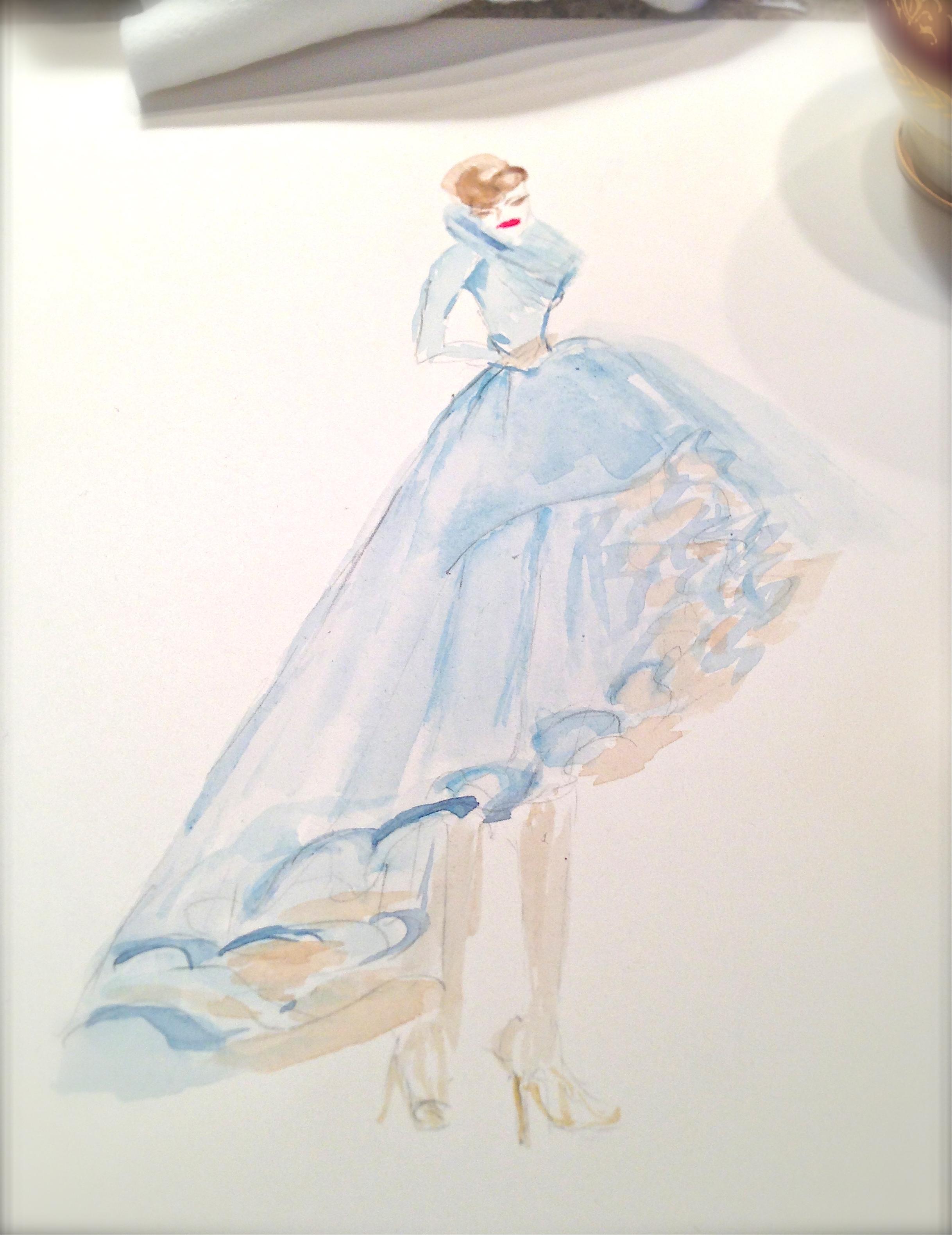 UPDATED WATERCOLOR - Inspiration Antoinette - image 5 - student project