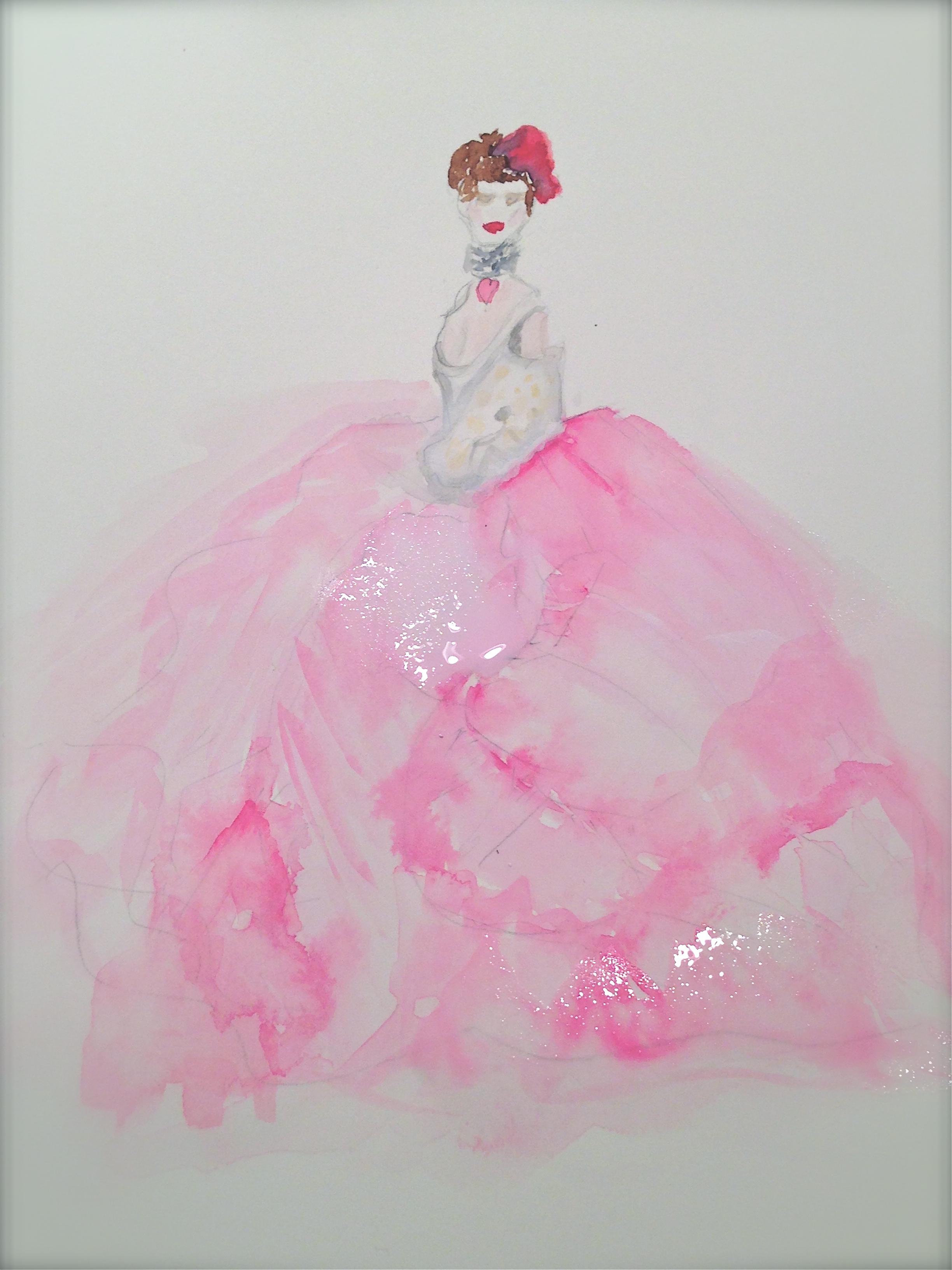 UPDATED WATERCOLOR - Inspiration Antoinette - image 4 - student project