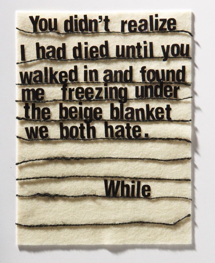 Fare Thee Well: A Visual Poem - image 1 - student project