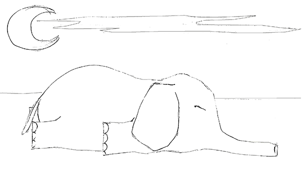 Quiet Sketch (First Draft Vectorized) - image 2 - student project