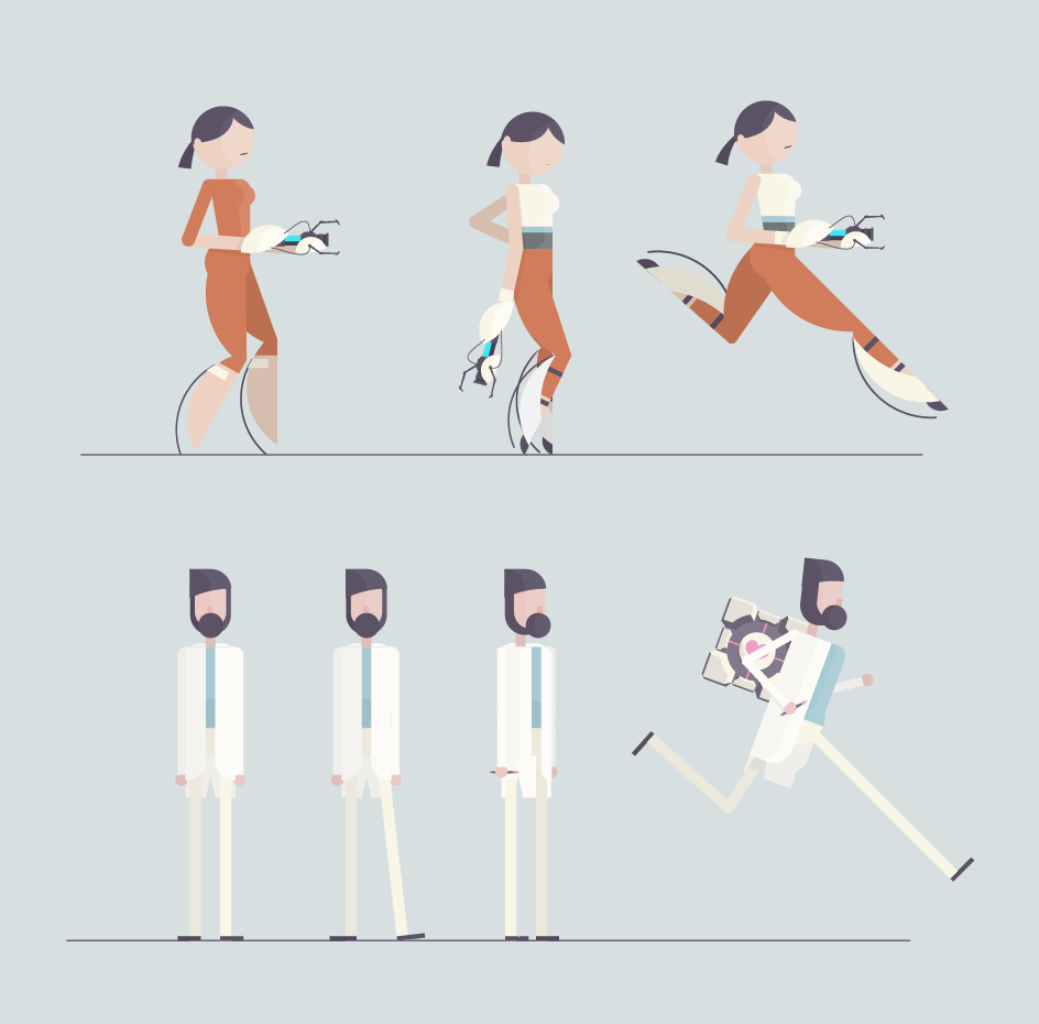 Portal - Character Experiments - image 1 - student project