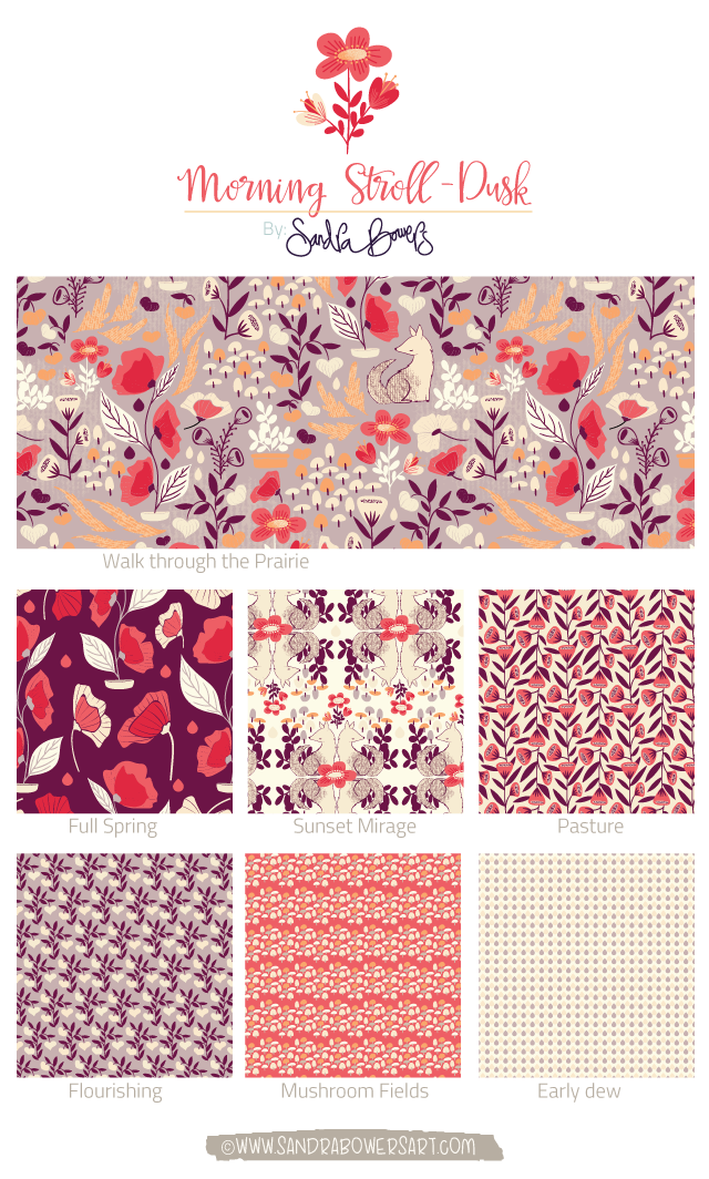 Morning Stroll Pattern Collection - image 3 - student project