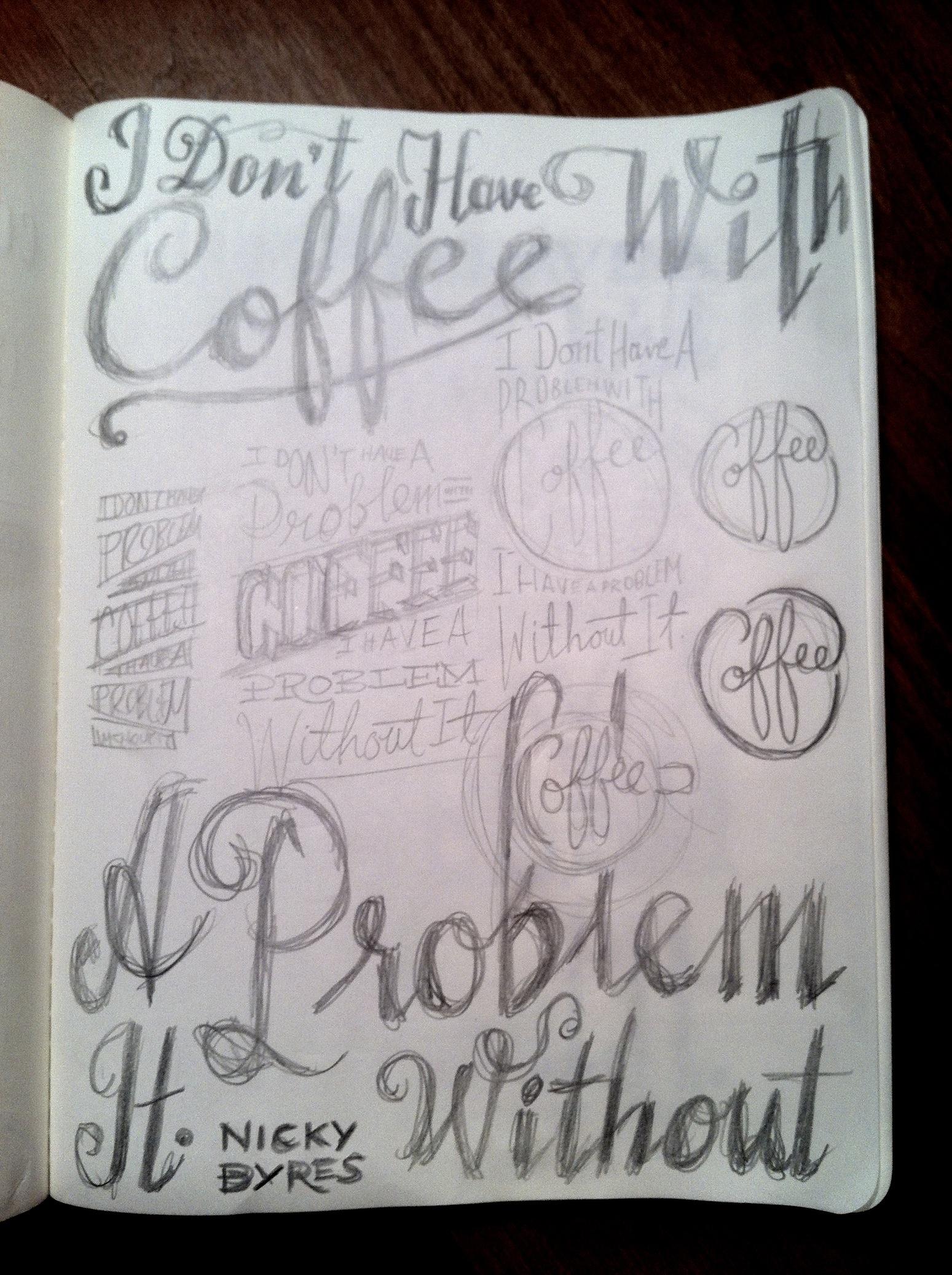I Don't Have A Problem With Coffee, I Have One Without It - image 8 - student project