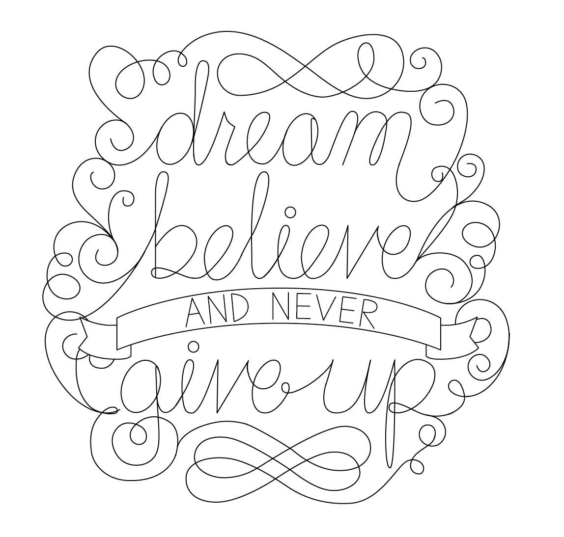 Dream, believe, and never give up - image 6 - student project
