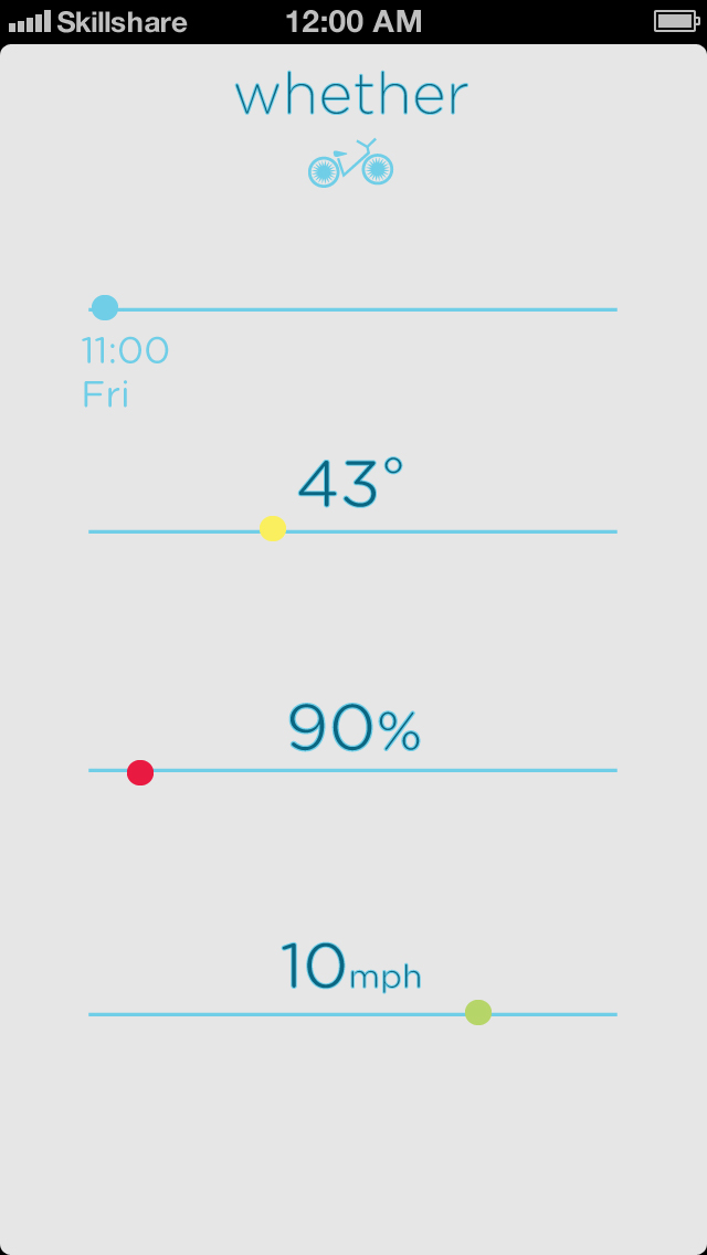 Whether weather app - image 1 - student project