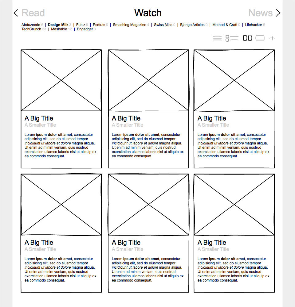 RSS Reader - image 4 - student project