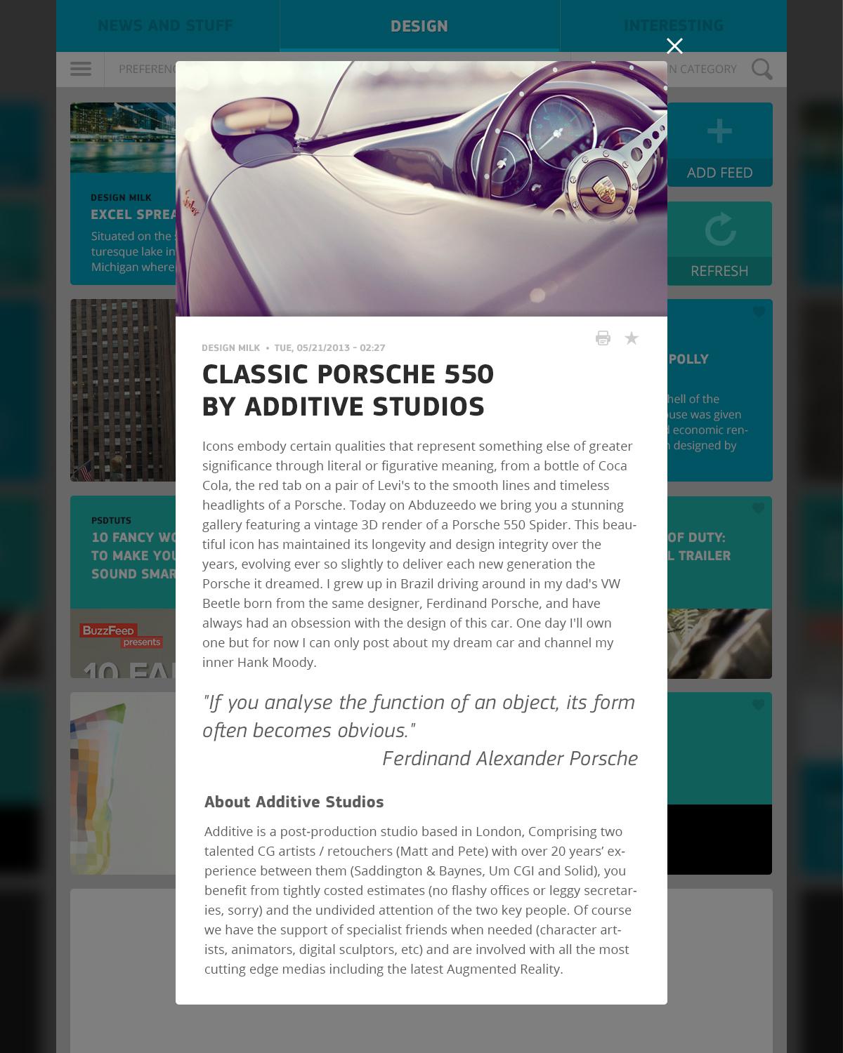 RSS Reader - image 10 - student project