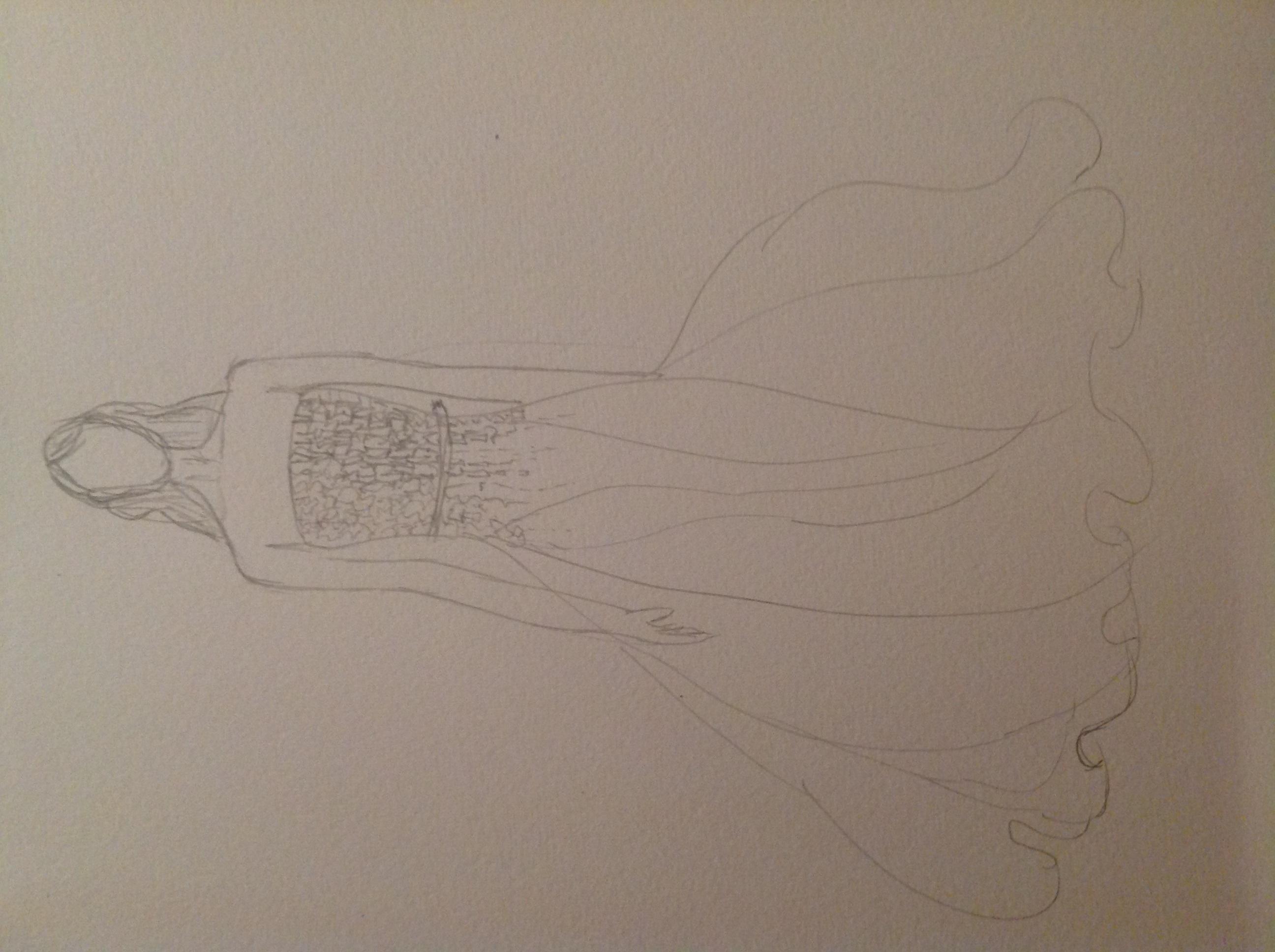 FINAL WATERCOLOR AND SKETCHES Sparkle and Lace - image 8 - student project