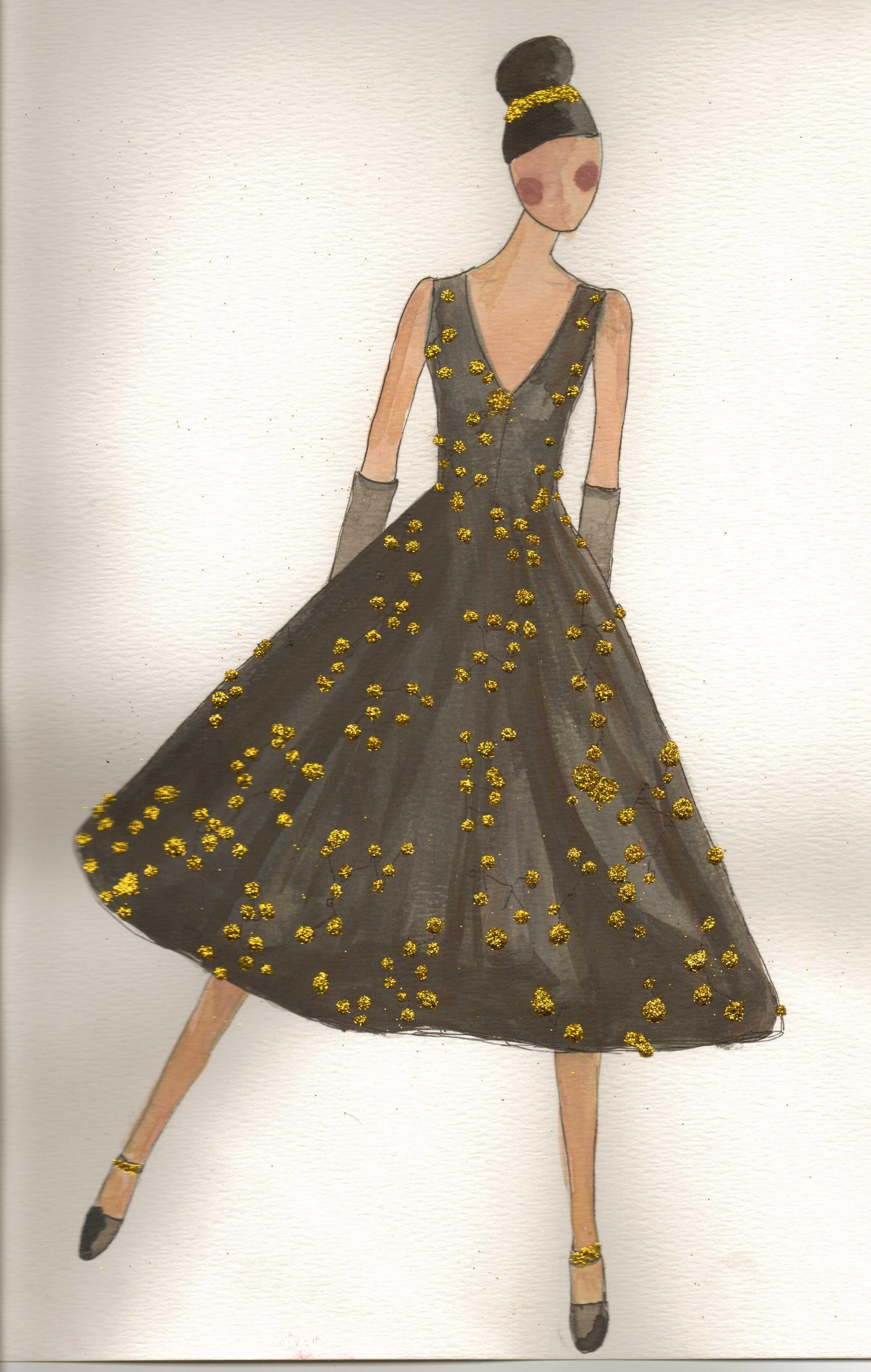 Final/Embellished/Watercolor/Sketches-Enchanted Garden - image 1 - student project