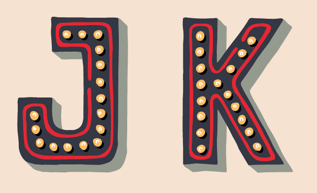 Vintage Sign Alphabet - image 8 - student project