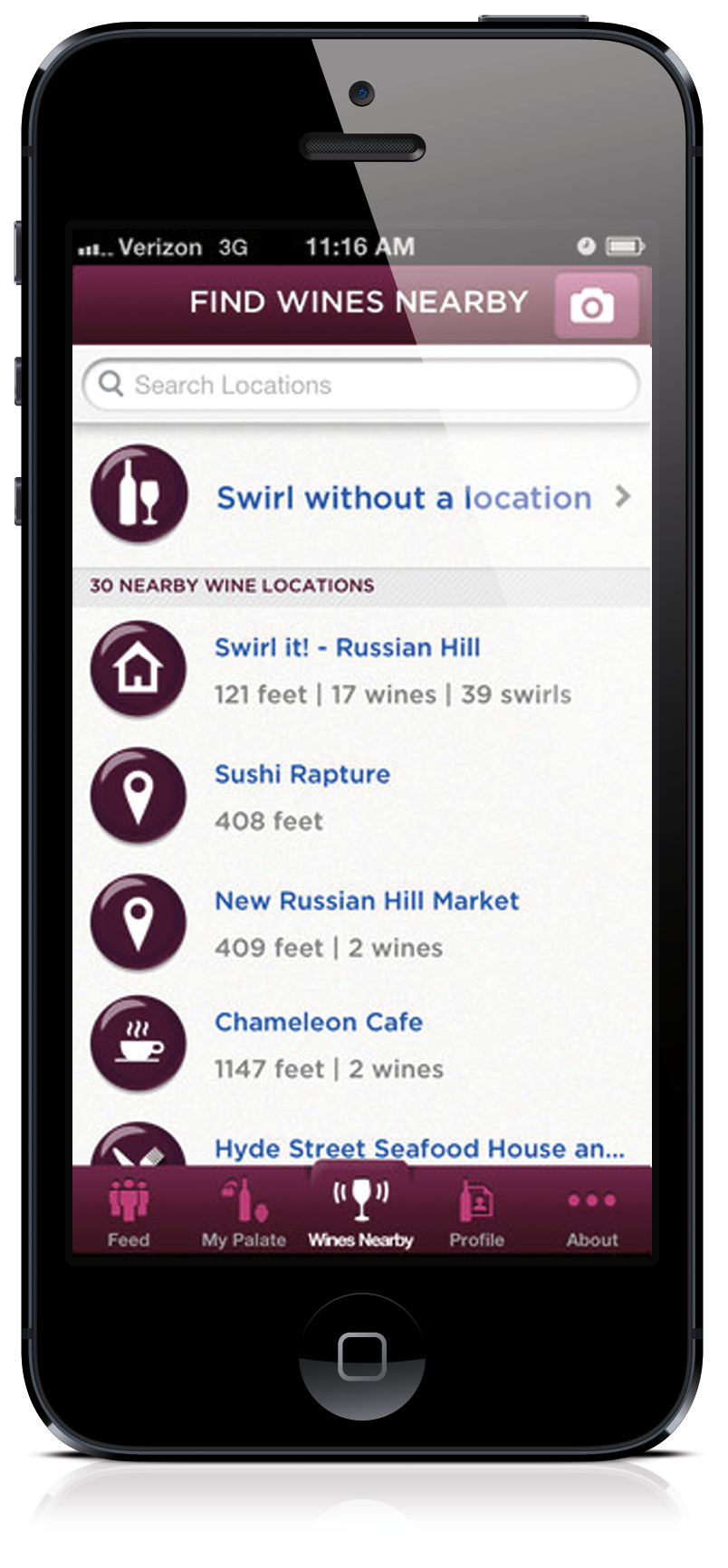Swirl it! Taste-Based wine Recommendation App - image 1 - student project