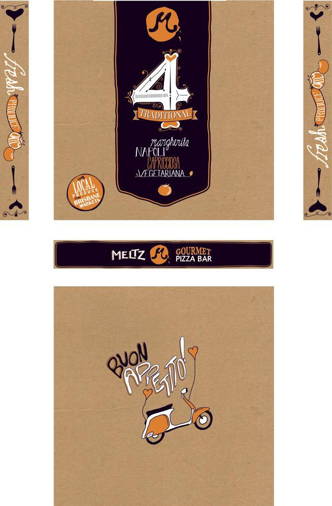 Gourmet Pizza Bar - Relaunch of traditional flavours. - image 13 - student project