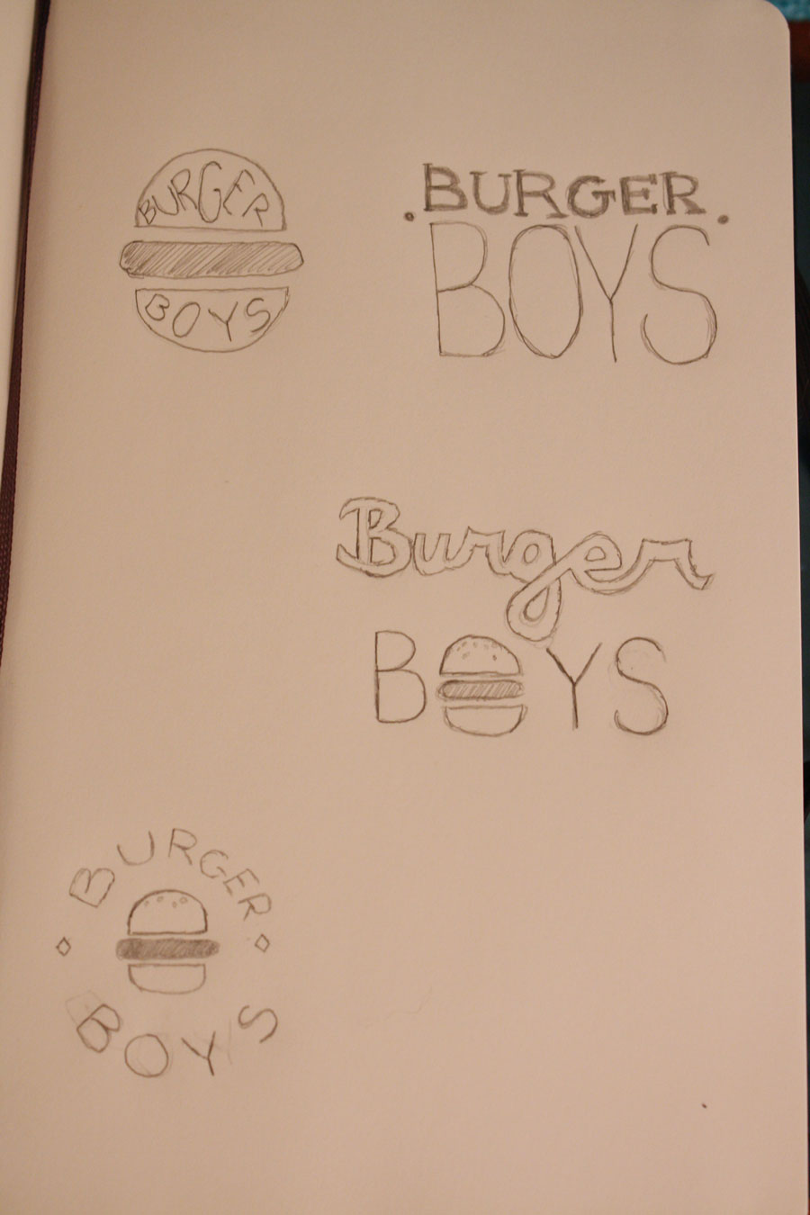 Burger Boys Logo Project - image 1 - student project