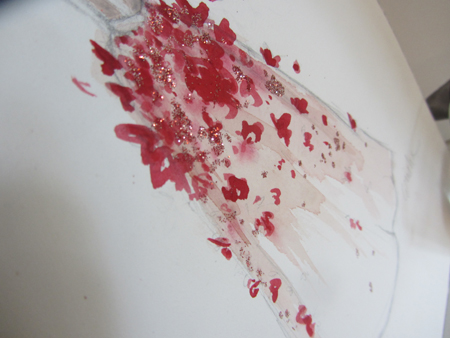 EMBELLISHED: Rich Jewel Tones and Textured Pattern - image 8 - student project