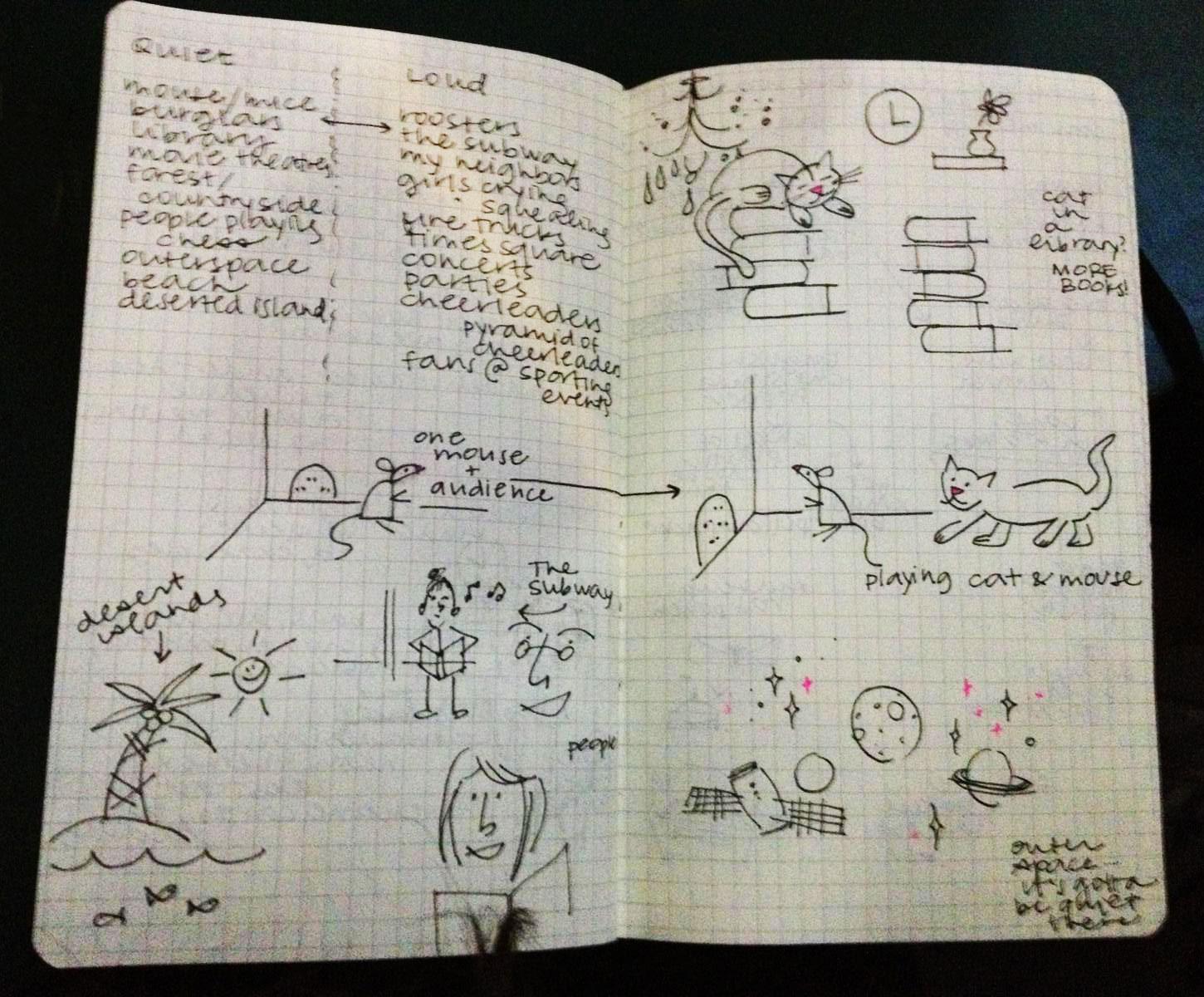 Quiet Sketching - image 1 - student project