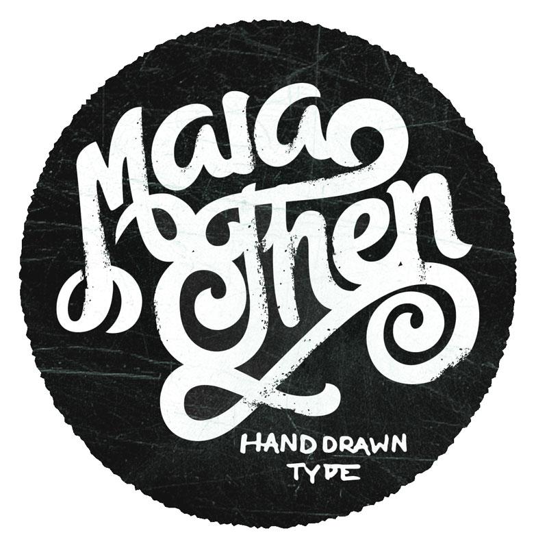 Maia Hand Drawn Type - image 1 - student project