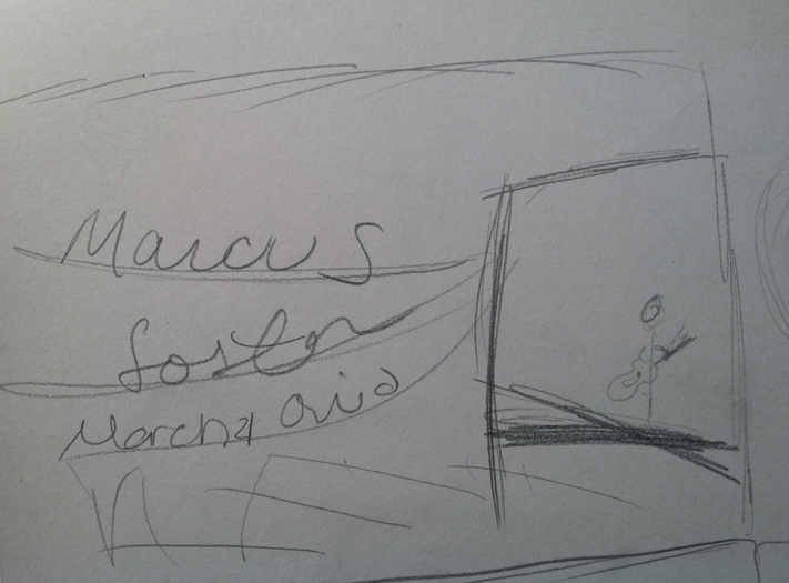 COMPLETE: Marcus Foster Gig Poster - image 4 - student project