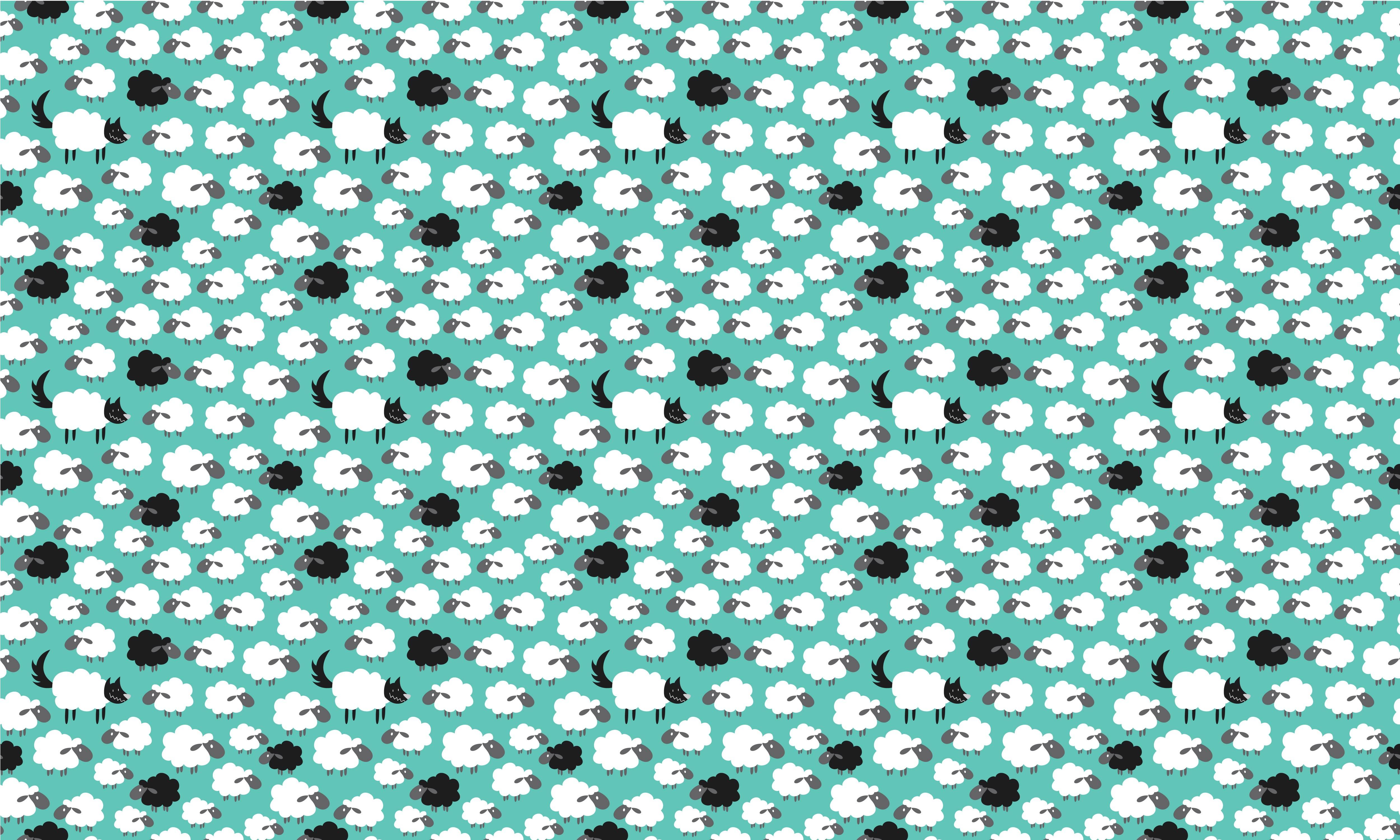 Sheep pattern - "Blending in" - image 5 - student project