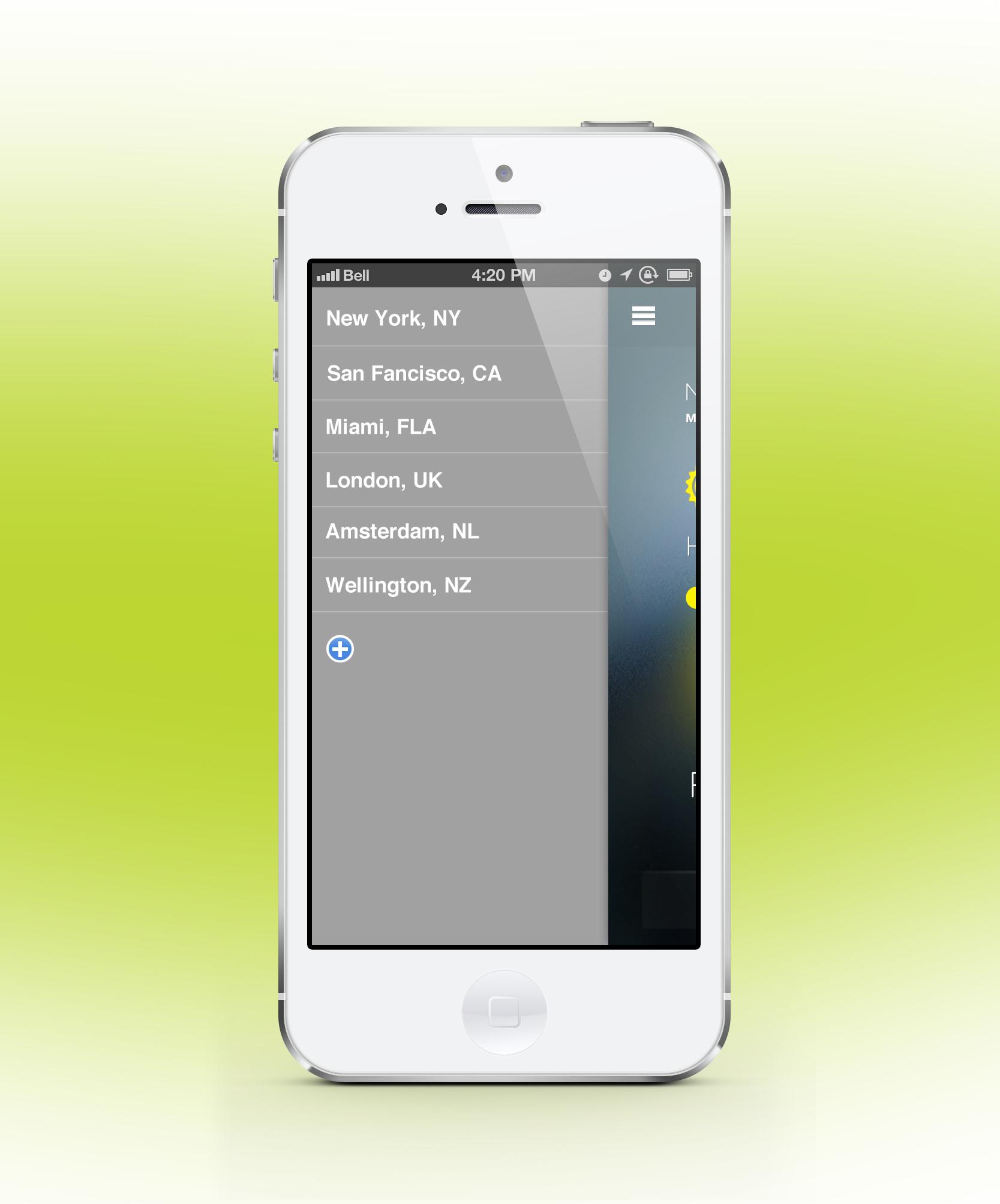Temp Weather App - image 7 - student project