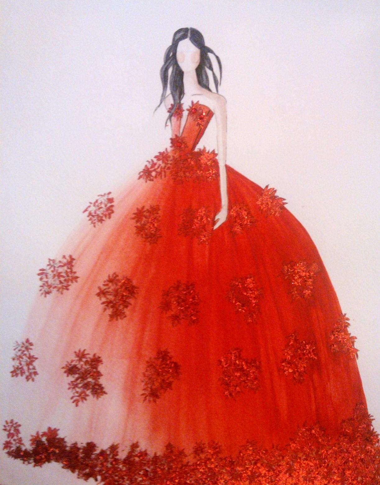 EMBELLISHED-WATERCOLOR-Everybody must have a fantasy..... - image 1 - student project