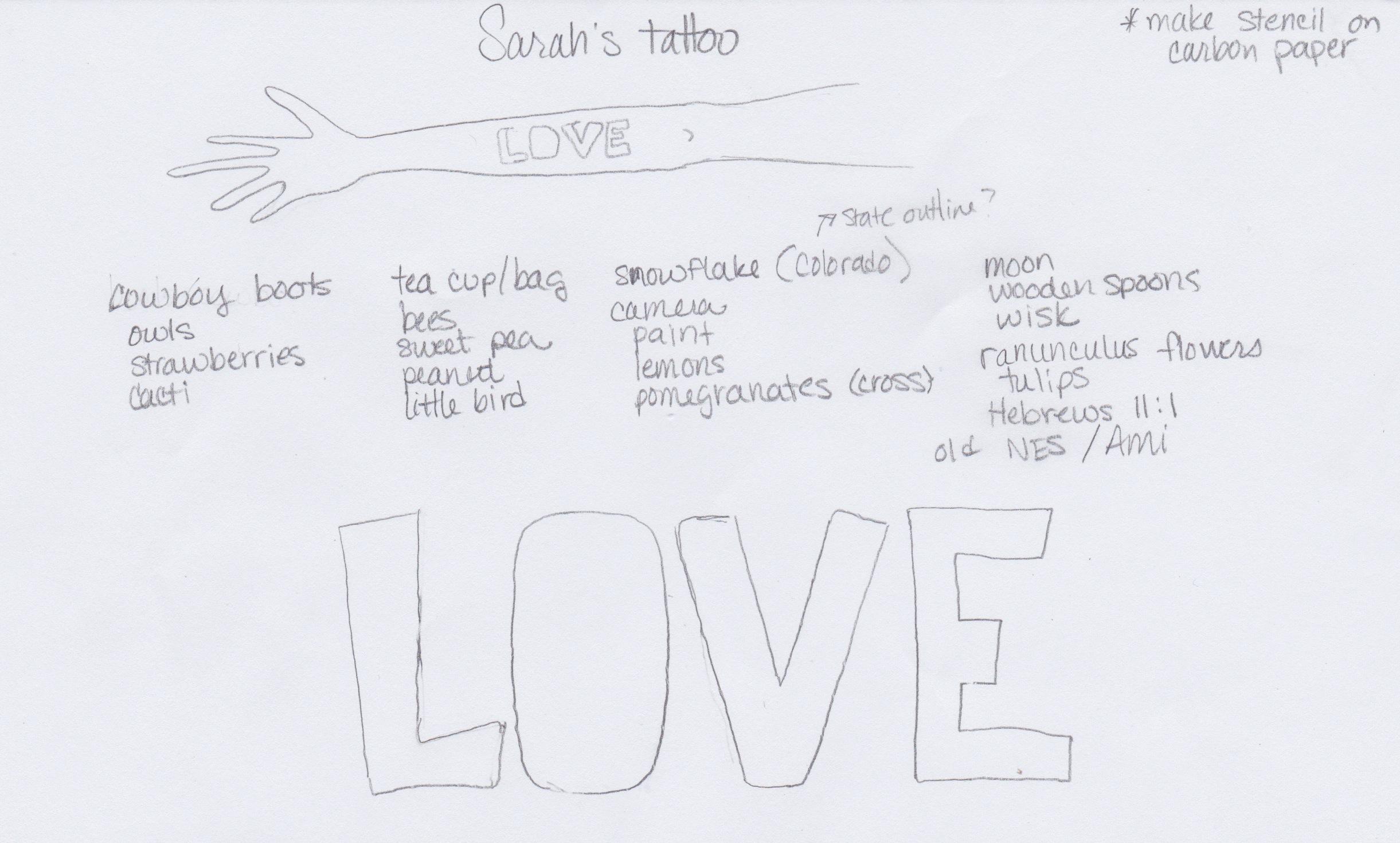 Sarah's Tattoo - image 2 - student project