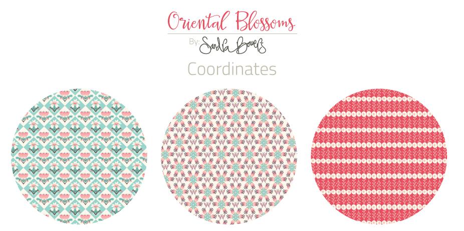 Oriental Blossoms Surface Design - Patterns Collection - image 4 - student project