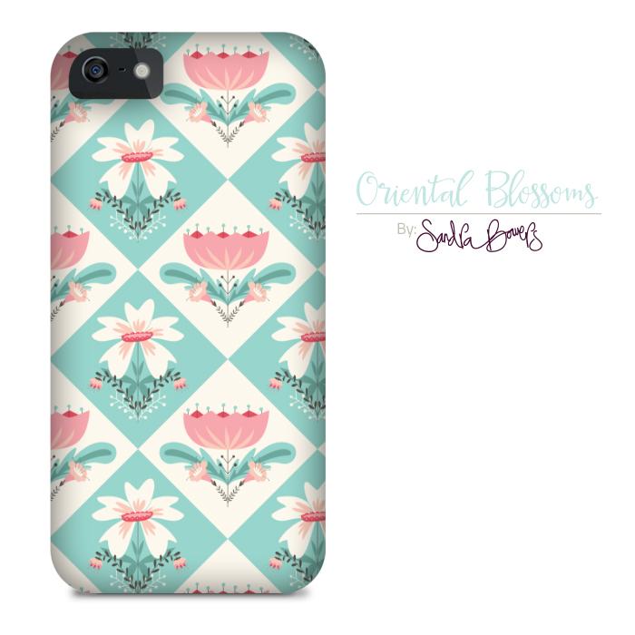 Oriental Blossoms Surface Design - Patterns Collection - image 8 - student project